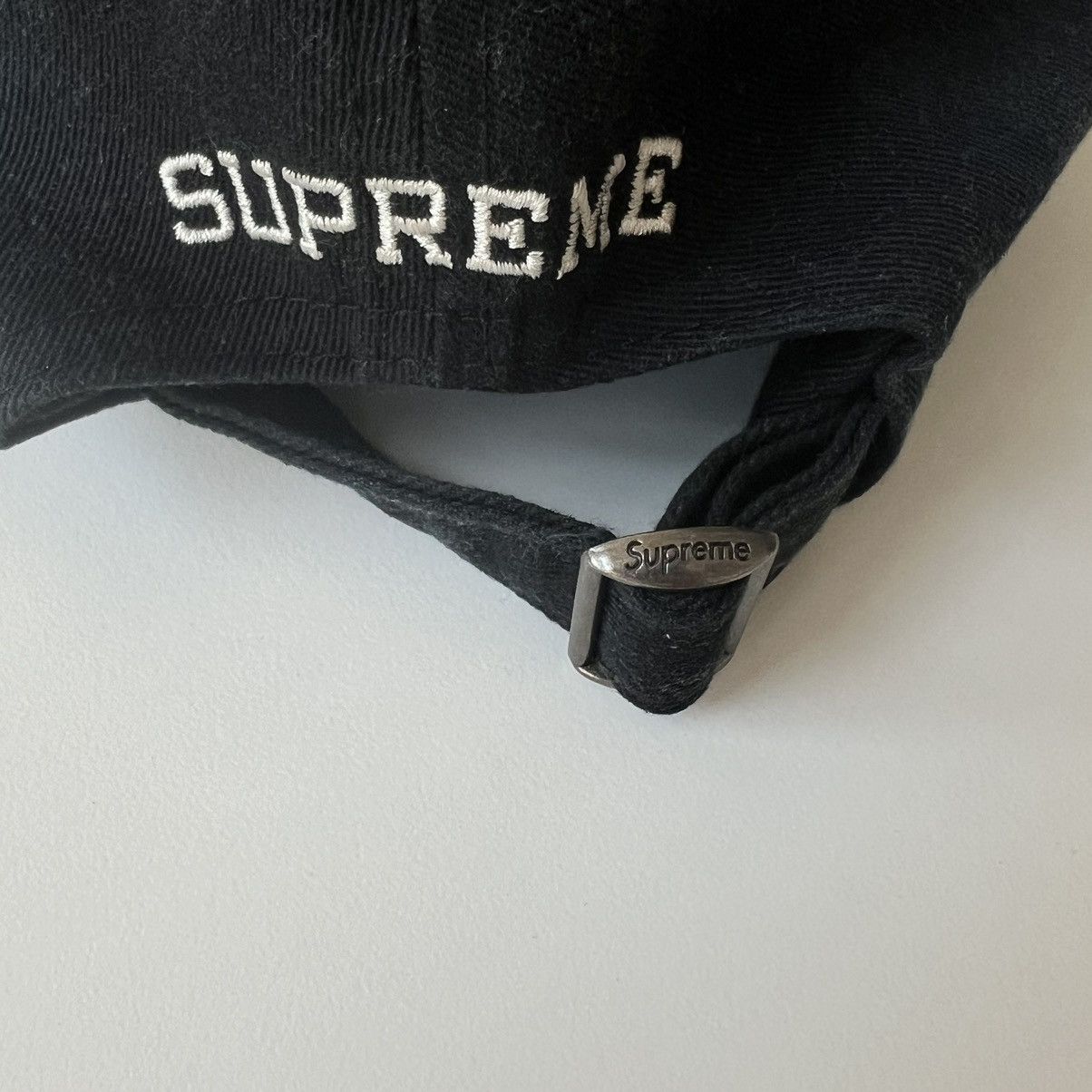 Supreme Supreme Liberty 6-panel hat black Size ONE SIZE - 6 Thumbnail