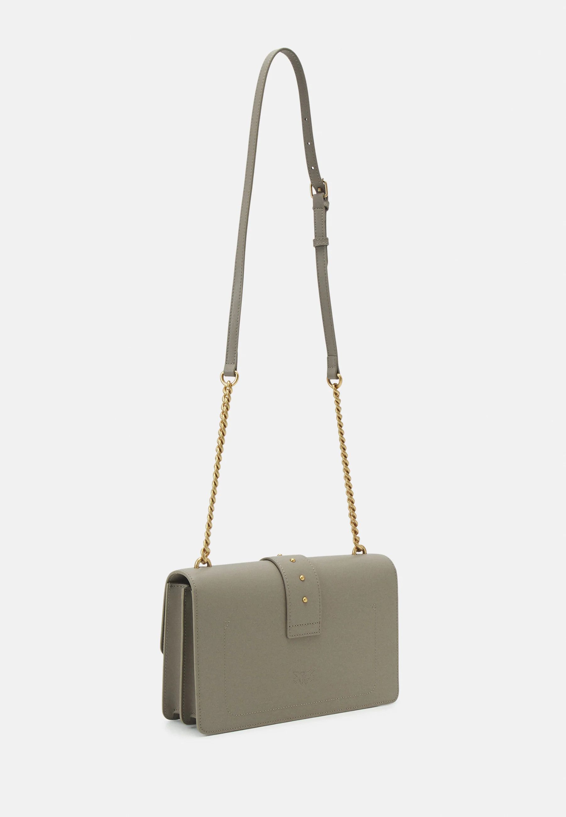 Pinko o1s22i1n0824 Size: OS / Classic Love Crossbody Bag in Grey Size ONE SIZE - 2 Thumbnail