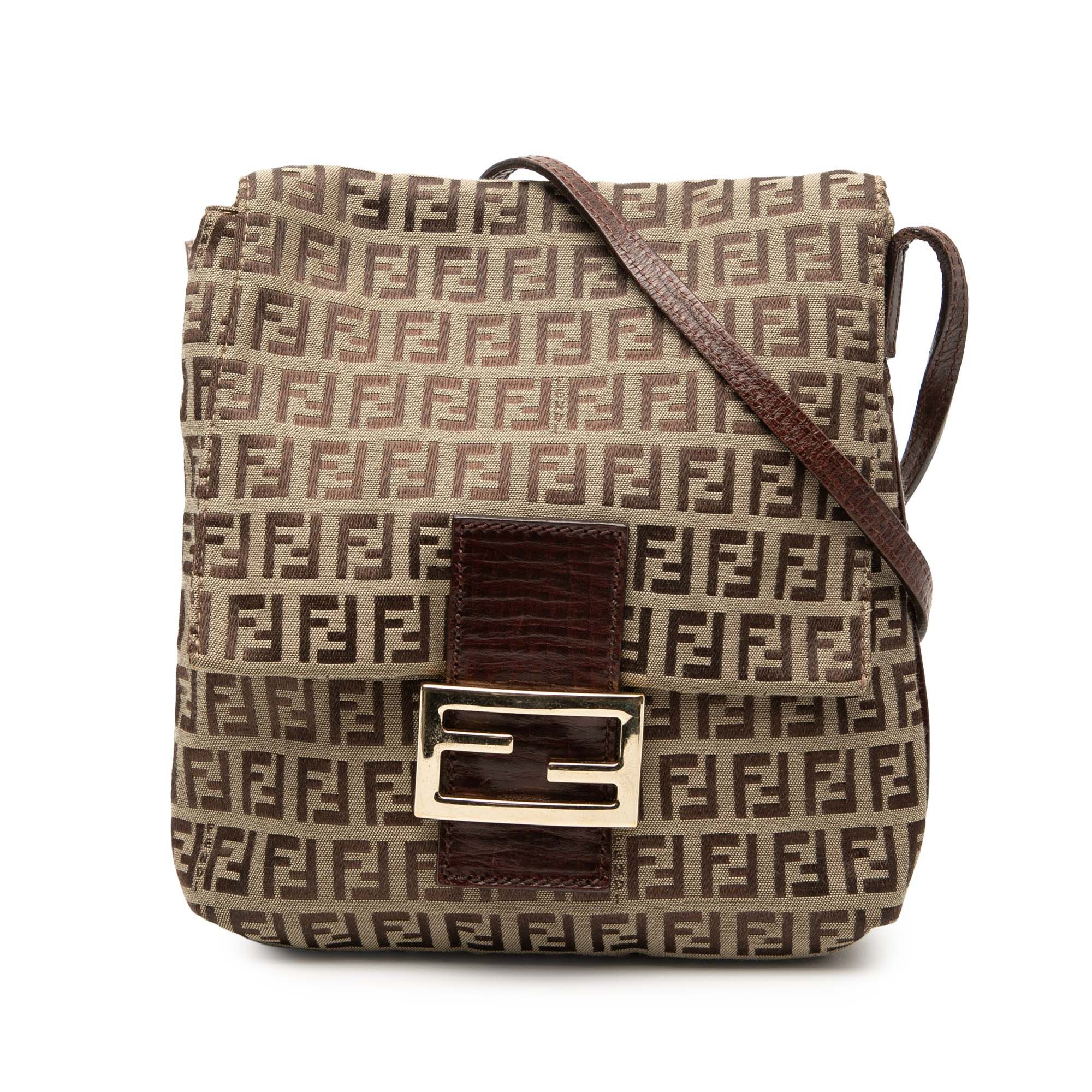 Fendi Zucchino Canvas Crossbody Size ONE SIZE - 1 Thumbnail
