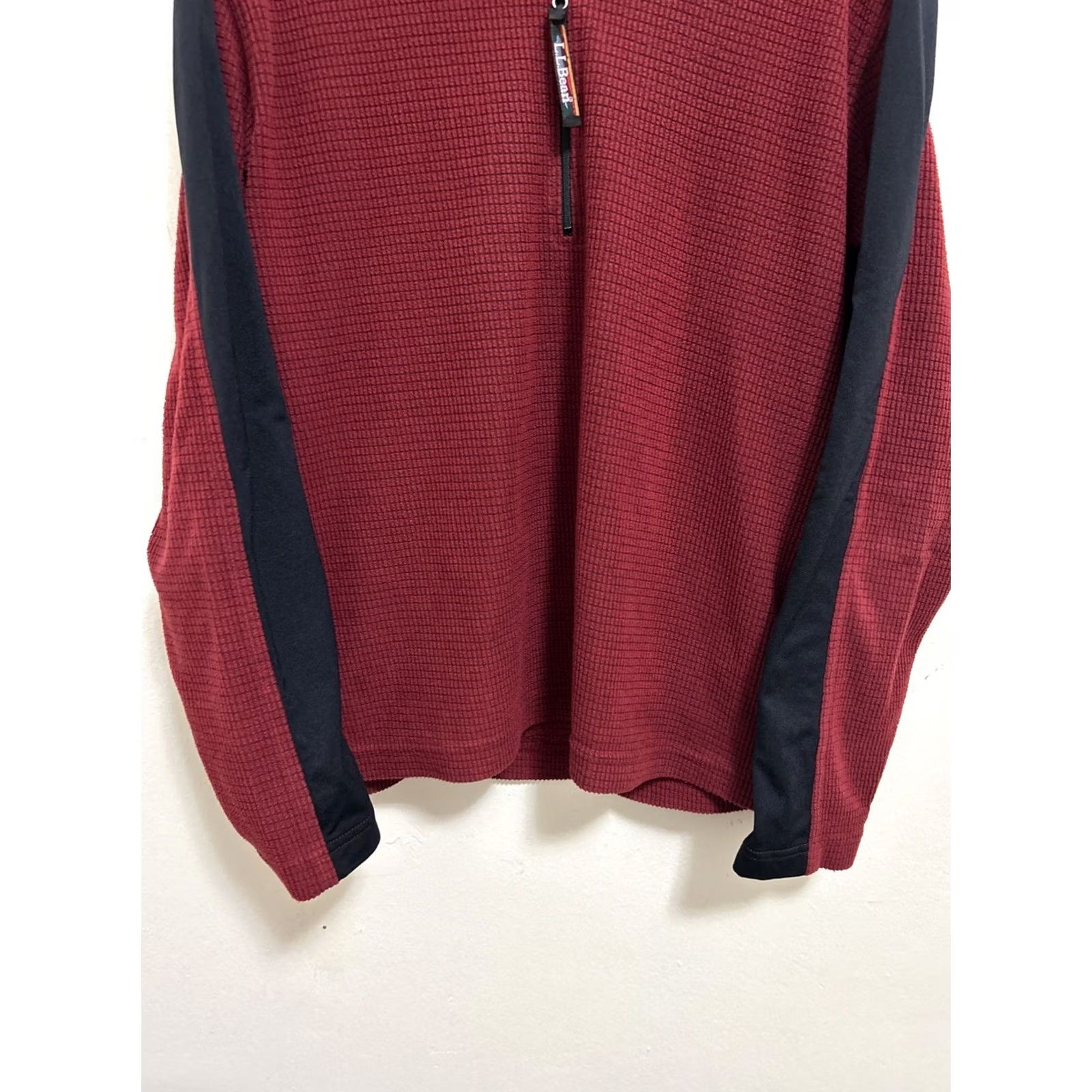 Vintage VINTAGE L.L. Bean Pullover Sweatshirt Shirt Mens S Red 1/4 Zip Mock Neck Fleece Logo USA 90s Outdoor Hiking Size US S / EU 44-46 / 1 - 3 Thumbnail