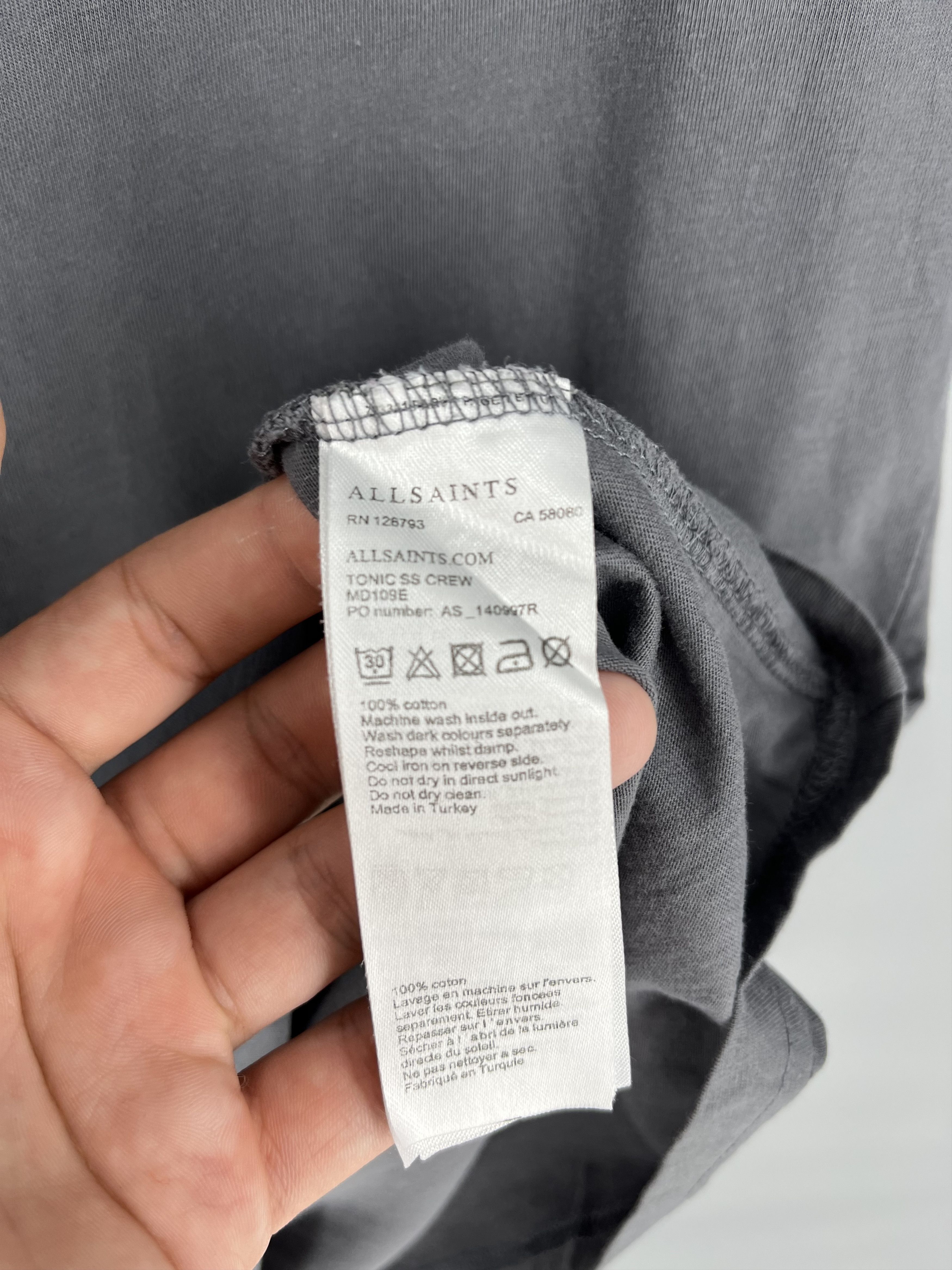 Allsaints Streetwear Y2K Allsaints T-shirts Size US M / EU 48-50 / 2 - 8 Thumbnail