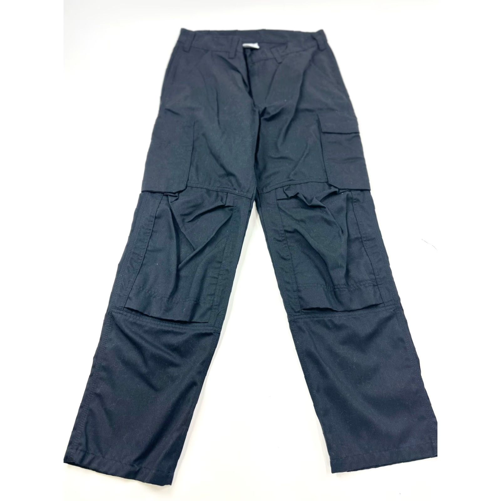 Vintage Fristads Pants Mens 32x31 Black Edwards Poly Cotton Cargo D96 -2 Size US 32 / EU 48 - 2 Thumbnail