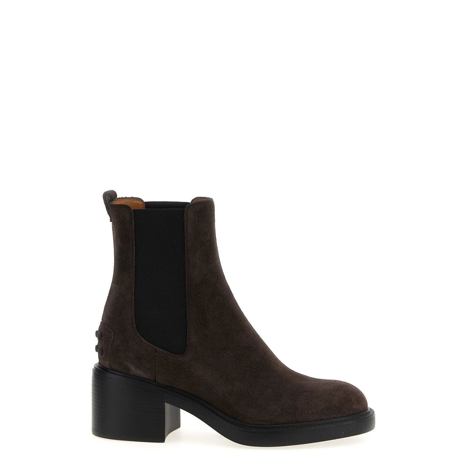 TOD'S Gomma Brown Suede Ankle Boots New & Authentic (Women's