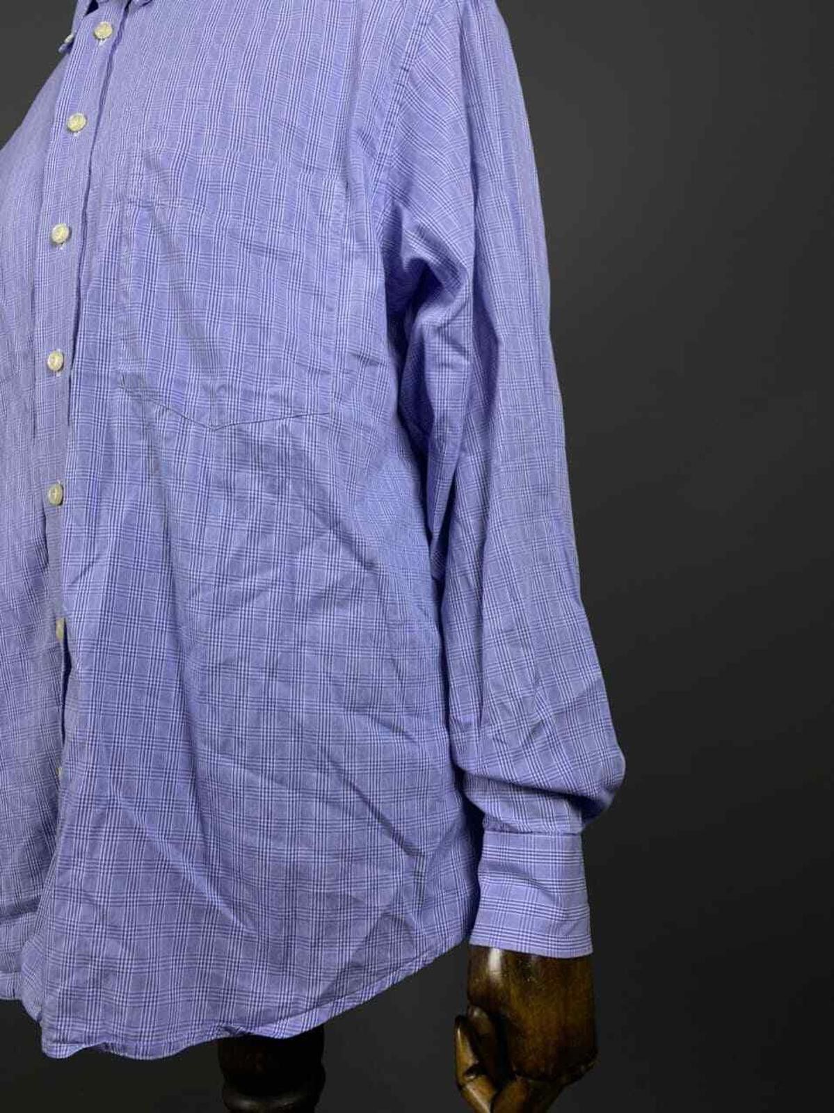 Burberry Burberrys Nova Check Blue Button Up Dress Shirt Size 42 Size US M / EU 48-50 / 2 - 6 Thumbnail
