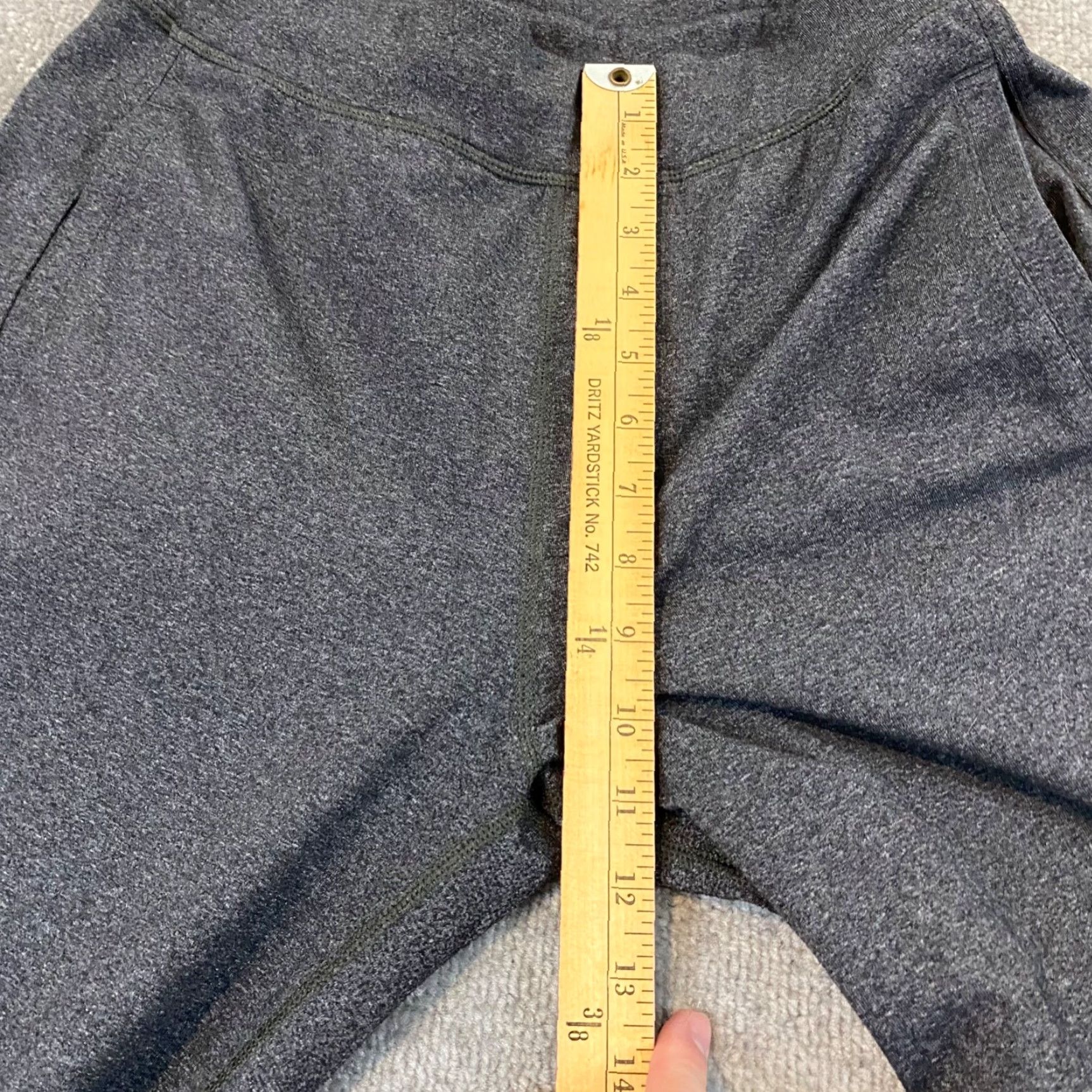 Lululemon Lululemon Pants Mens Small 26x31 Dark Gray Athleisure Workout Drawstring Pull Size US 29 - 7 Thumbnail