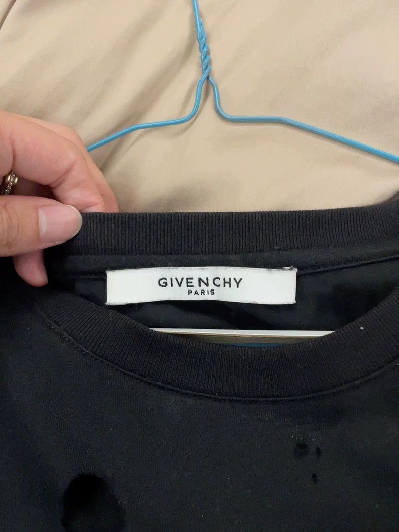 Givenchy Givenchy Ripped Short Sleeve Shirt Size US M / EU 48-50 / 2 - 4 Thumbnail