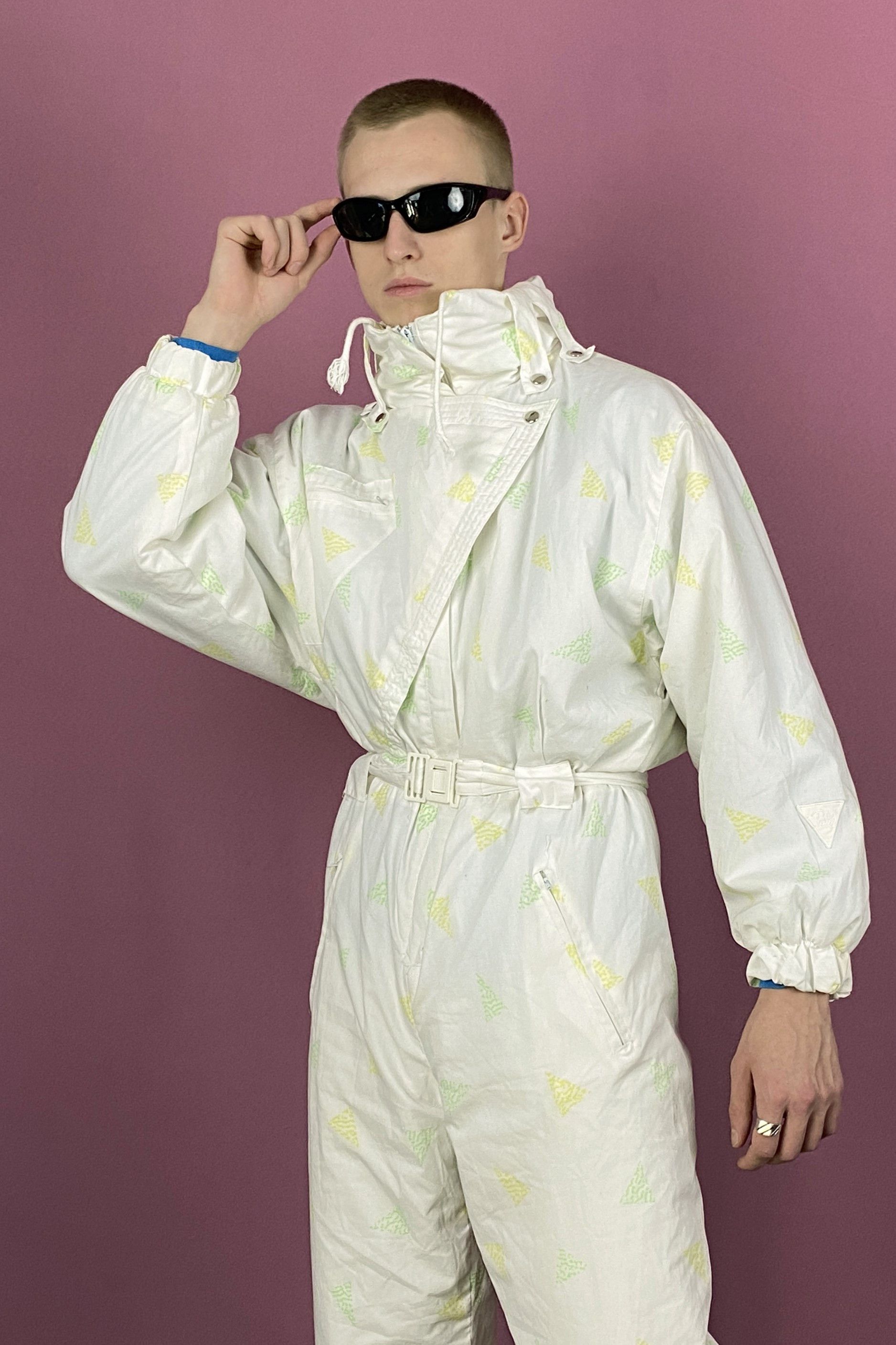 H&M 90s Puls from H&M Vintage Men's One Piece Ski Suit - M Size US M / EU 48-50 / 2 - 1 Thumbnail