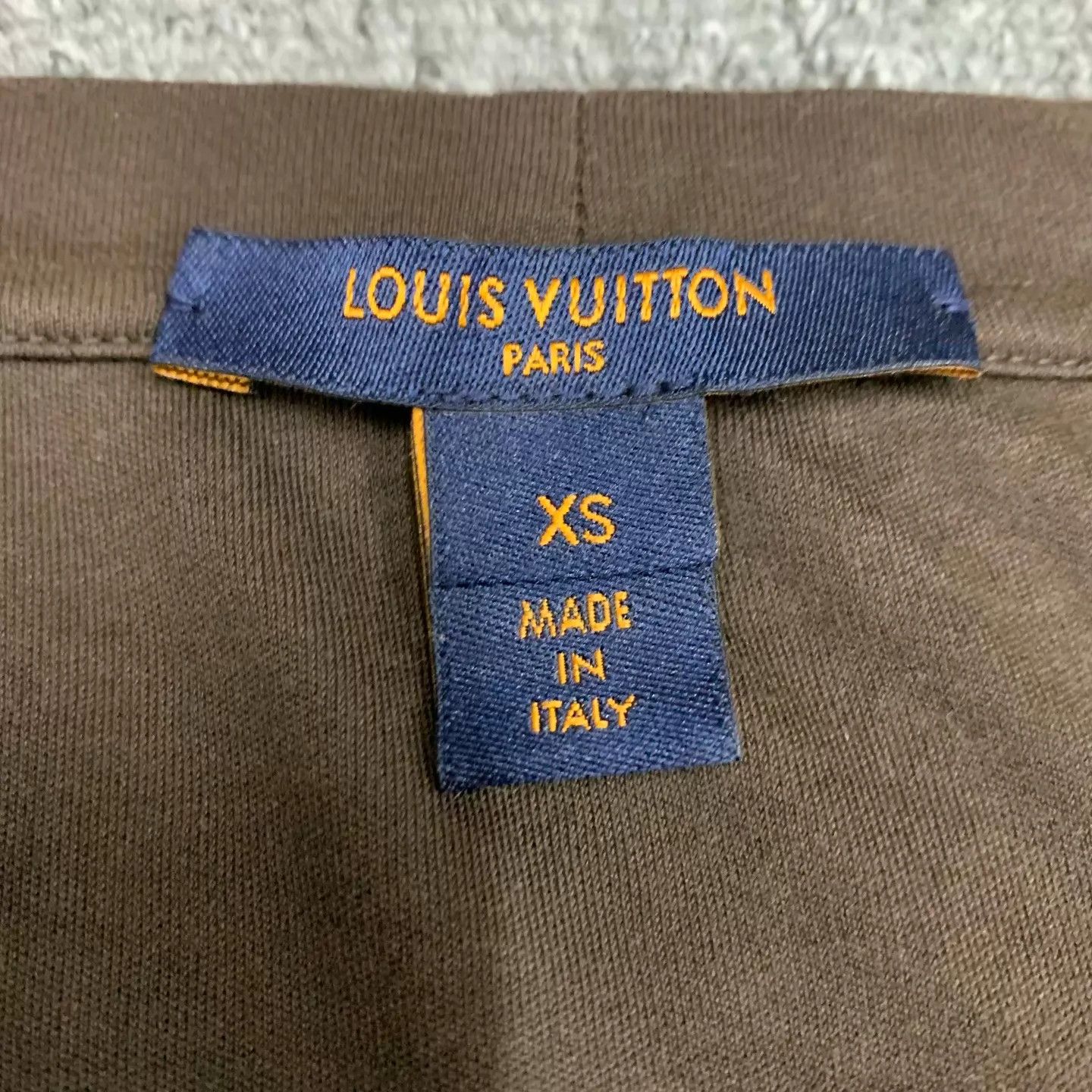 Louis Vuitton LV Brown Monogram Ruffled Short Sleeve Women's XS Size XS / US 0-2 / IT 36-38 - 4 Thumbnail