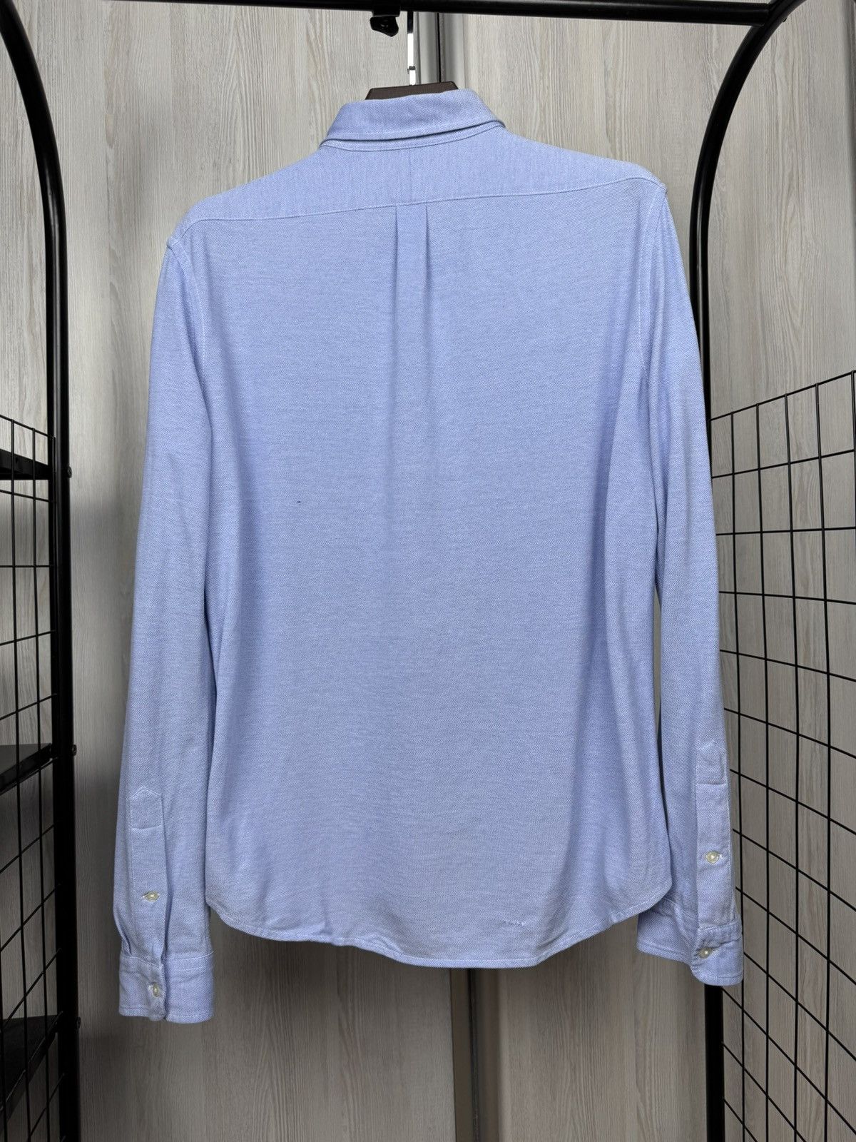 Polo Ralph Lauren Polo Ralph Lauren knit oxford blue long sleeve shirt Size US L / EU 52-54 / 3 - 8 Thumbnail