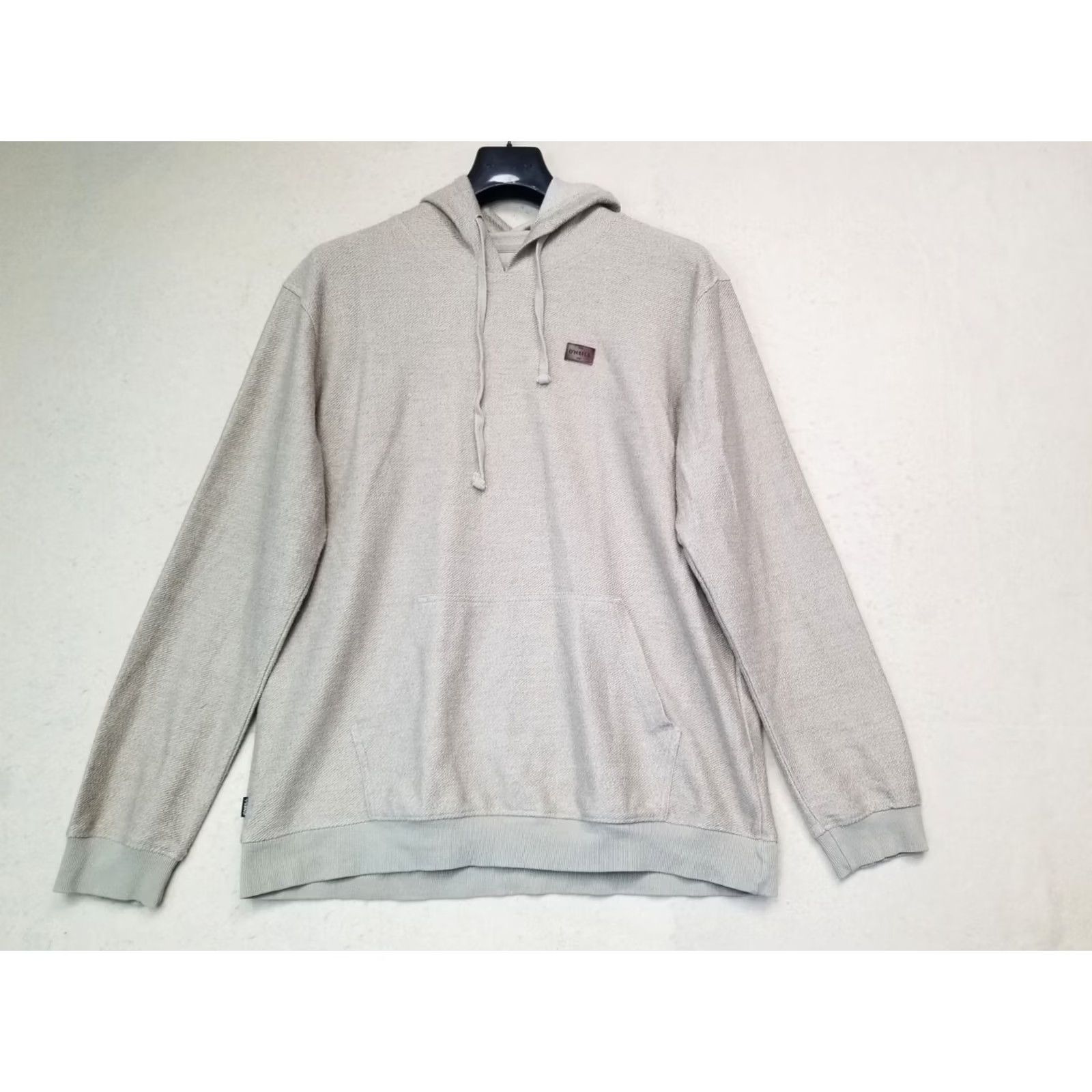 O'Neill O'Neill Hoodie Shirt Beige Long Sleeve Large Mens Drawstring Pockets Graphic Print Lightweight Regular Velvet? Size US L / EU 52-54 / 3 - 2 Thumbnail