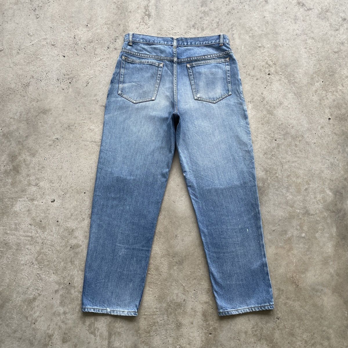 Japanese Brand W31💥 Vintage Japanese Jeans Faded Denim Distressed Pants Size US 31 - 10 Thumbnail