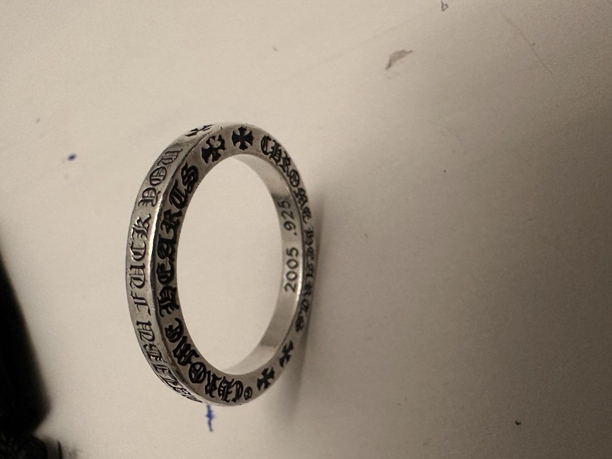 Chrome Hearts Malibu F*ck You Spacer Ring ".925 Silver" Size ONE SIZE - 2 Thumbnail