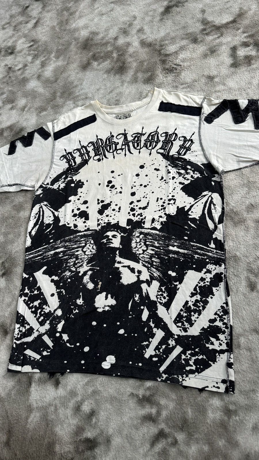 Black Label × Rap Tees × Vintage Rare Blac Label Overprint Embroided Tee Size US M / EU 48-50 / 2 - 2 Thumbnail