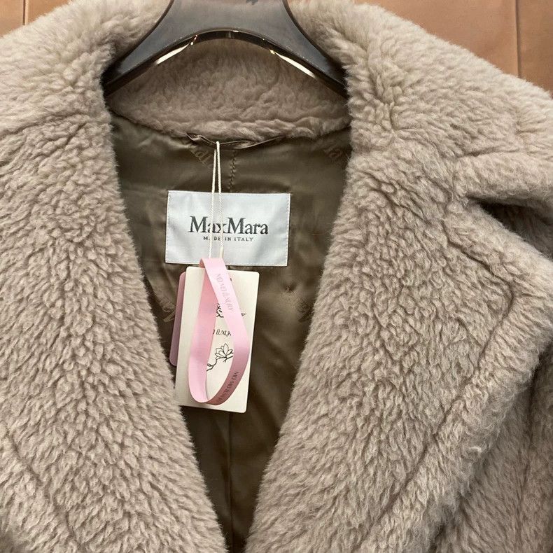 Max Mara Max Mara Sandy Alpaca Teddy Coat Size M / US 6-8 / IT 42-44 - 3 Thumbnail