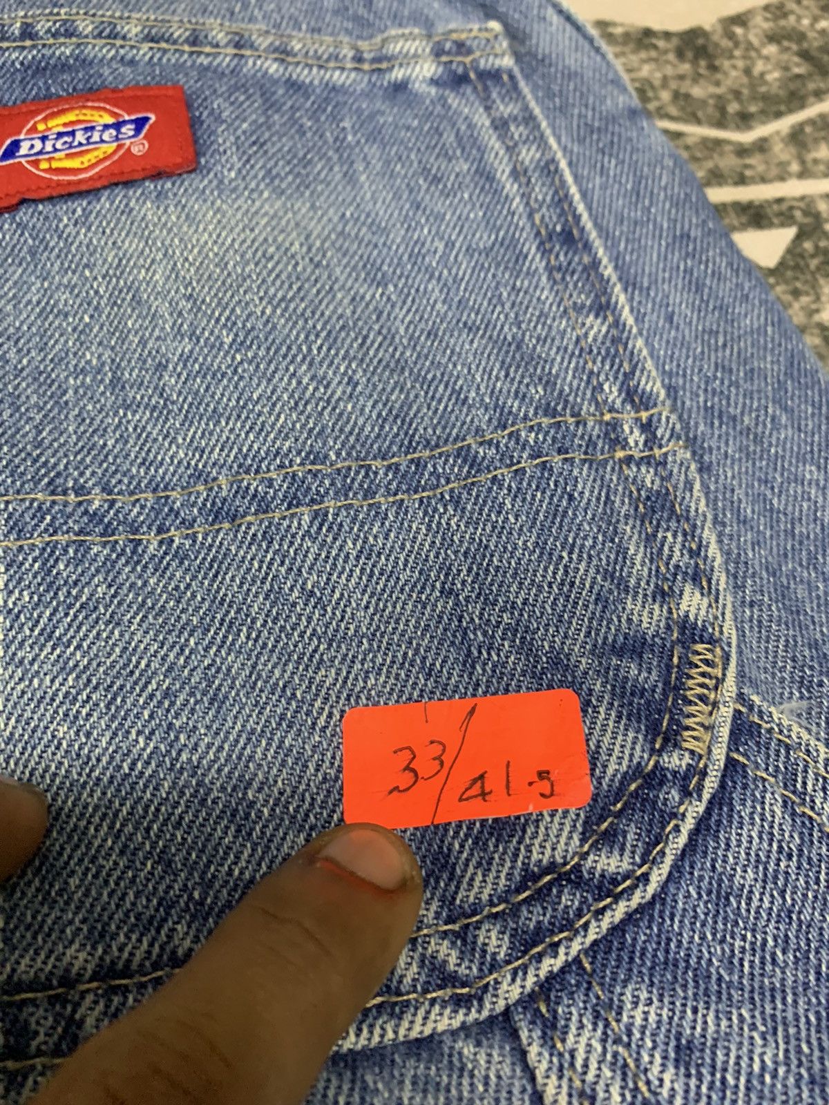 Dickies 90s OG DICKIES CARPENTER DENIM JEANS Size US 33 - 12 Thumbnail