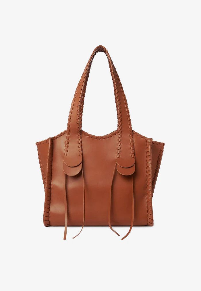 Chloe o1loc1c10425 Size: OS / Mony Medium Tote Bag in Caramel Size ONE SIZE - 2 Thumbnail