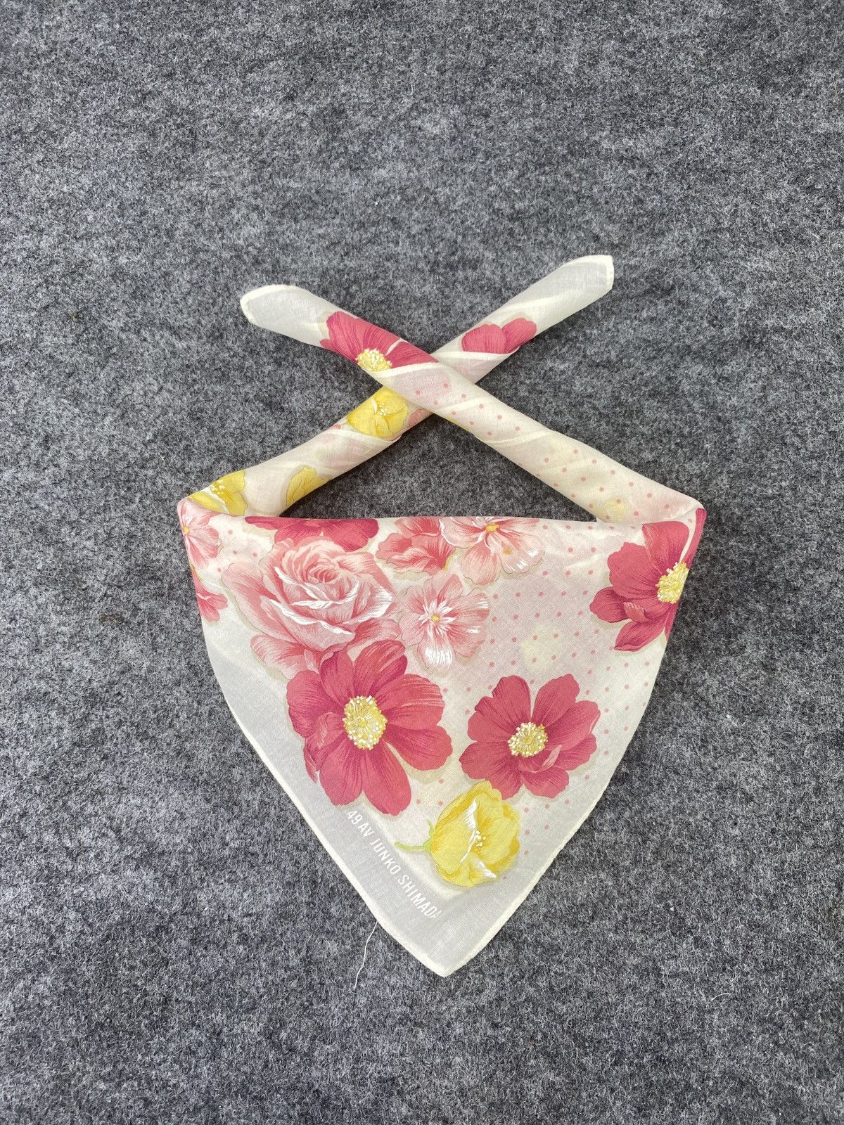 Japanese Brand × Junko Shimada × Vintage Junko Shimada Handkerchief / Bandana / Neckerchief- B019 Size ONE SIZE - 3 Thumbnail