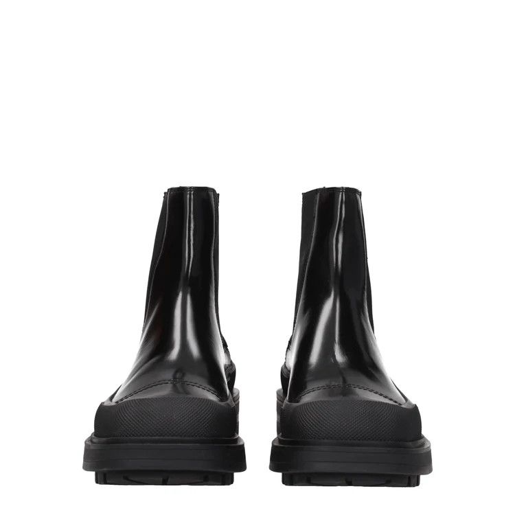 Alexander McQueen o1y1024 Ankle Boots in Black Size US 9 / EU 42 - 3 Thumbnail