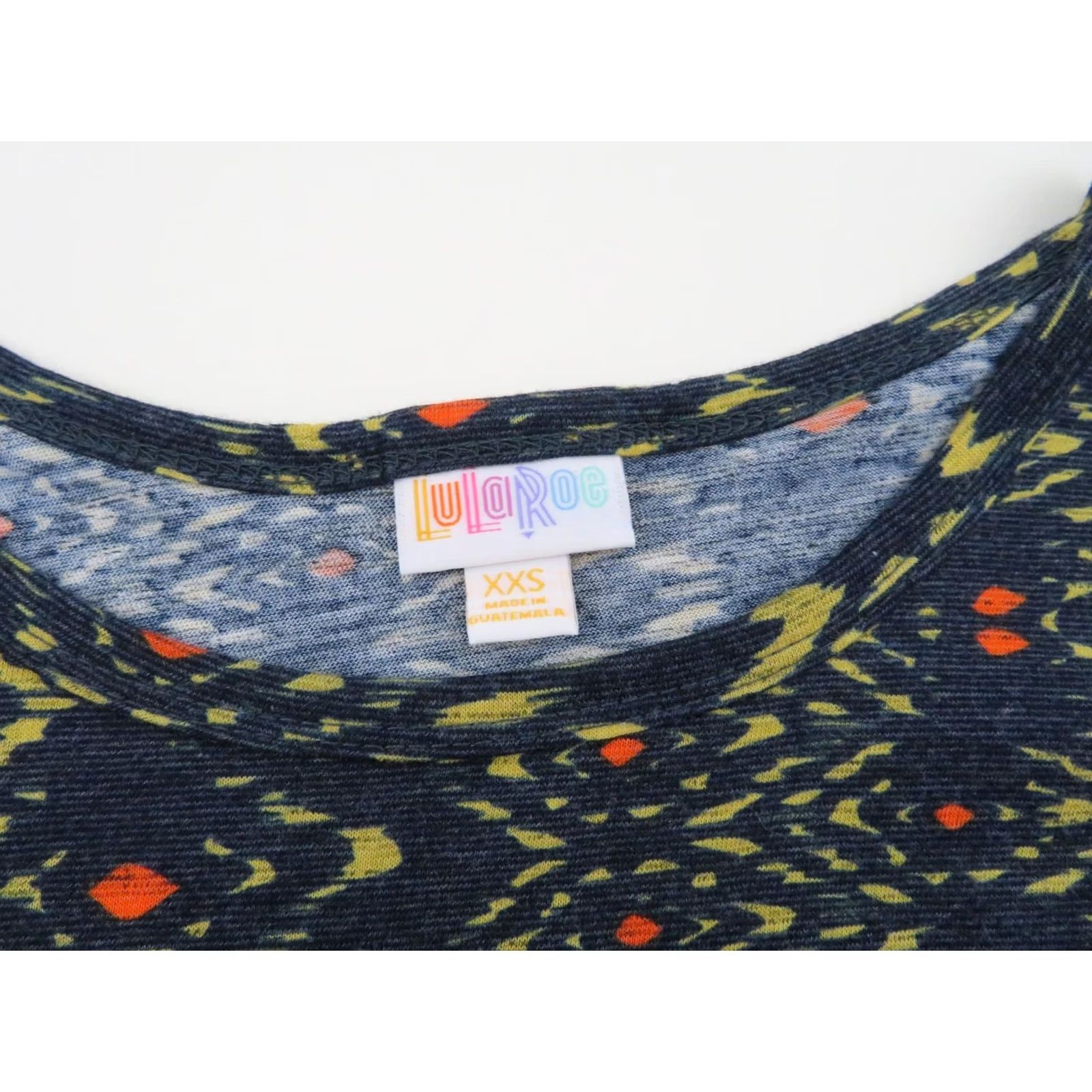 Vintage LuLaRoe Carly Aztec Dress LS Black 2XS Trapeze Swing Geometric Aztec EUC Womens) Size XXS / US 00 / IT 34 - 4 Thumbnail