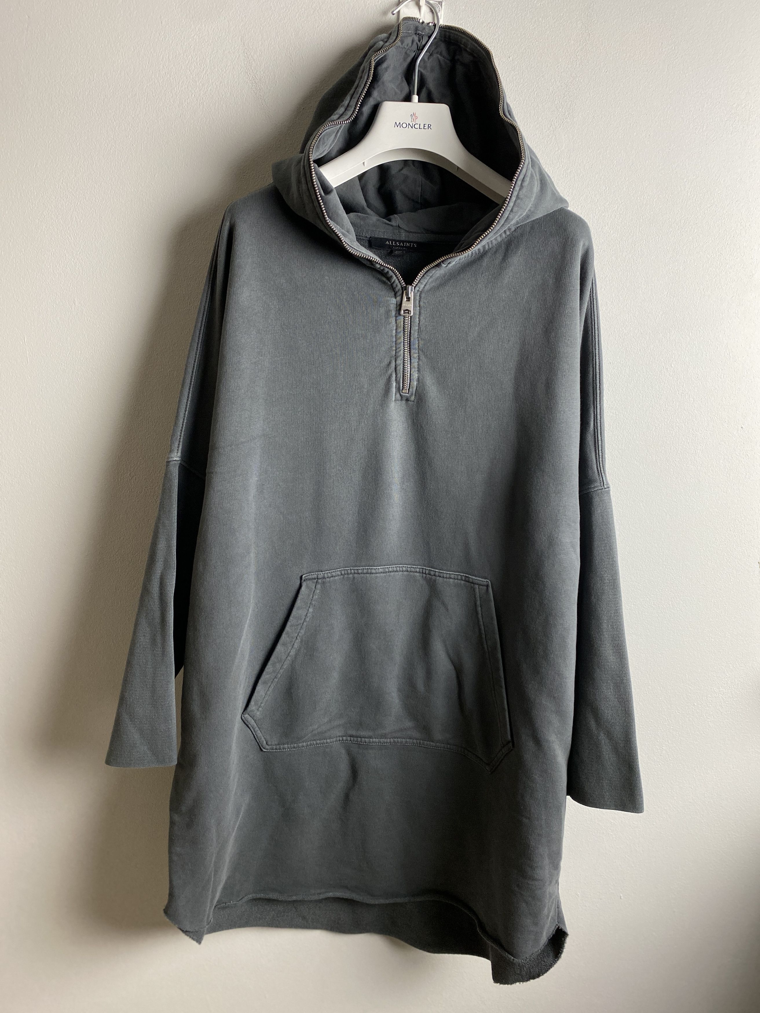 Allsaints Allsaints Xonda Hoody Dress full zip hoodie Size M / US 6-8 / IT 42-44 - 1 Thumbnail