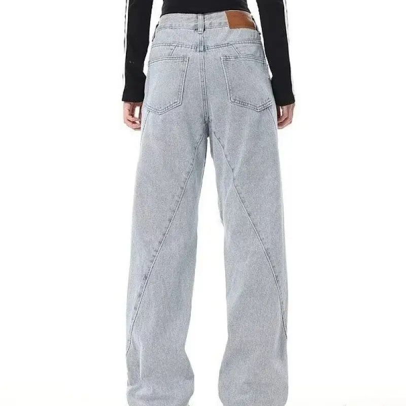 Japanese Brand × Jean Retro loose straight leg wide leg jeans Size US 32 / EU 48 - 5 Thumbnail