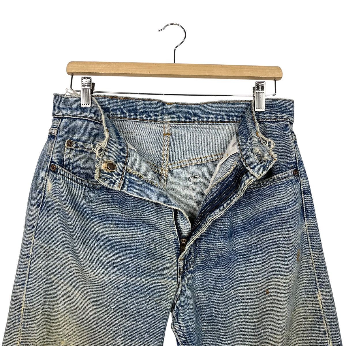 Levi's Vintage 90s Levis Distressed Denim Jeans Size US 30 / EU 46 - 15 Thumbnail