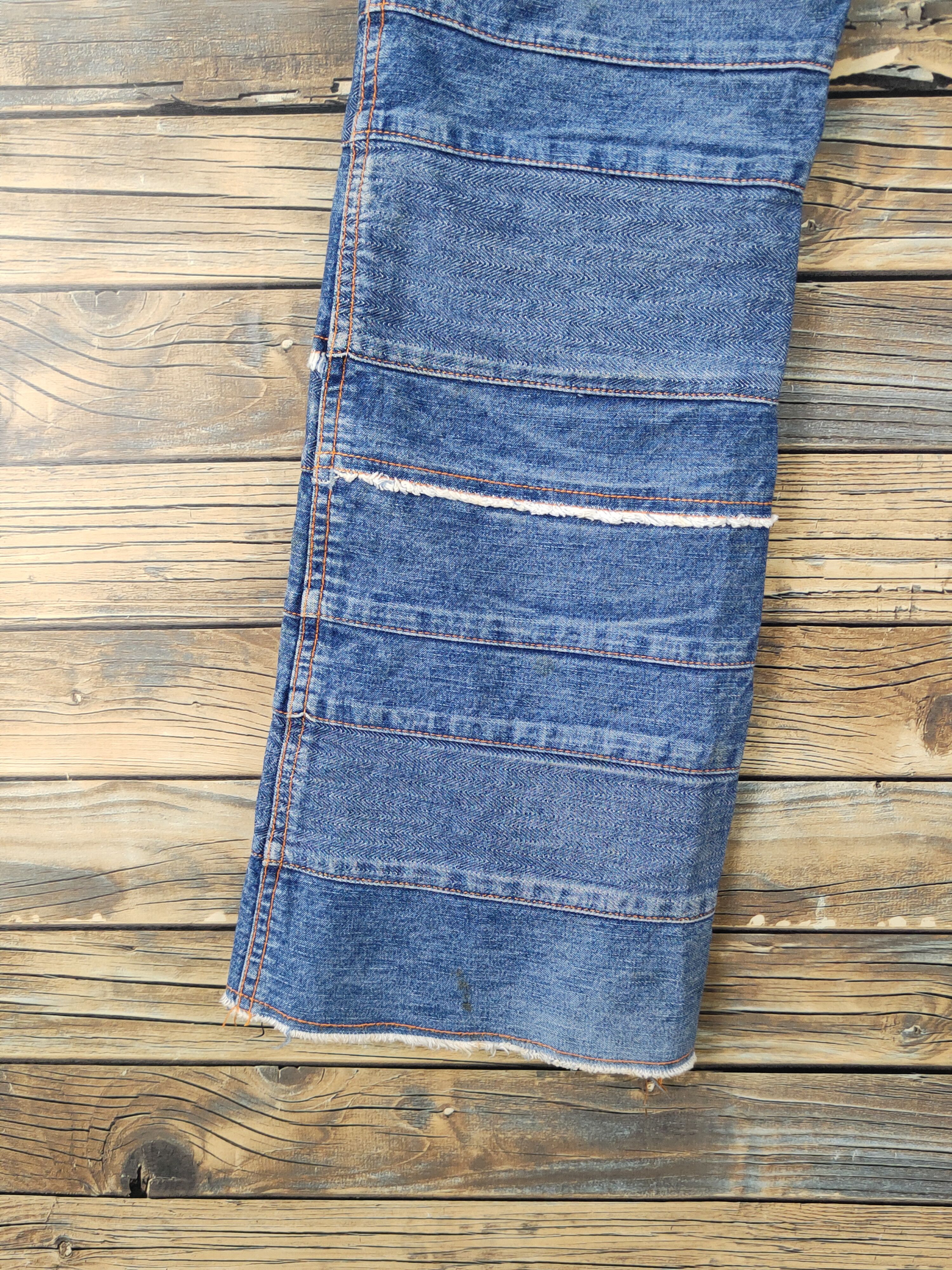 Japanese Brand DL Hagi Stye Like Hysteric Back & Forth denim Pants #W1593 Size US 27 - 10 Thumbnail