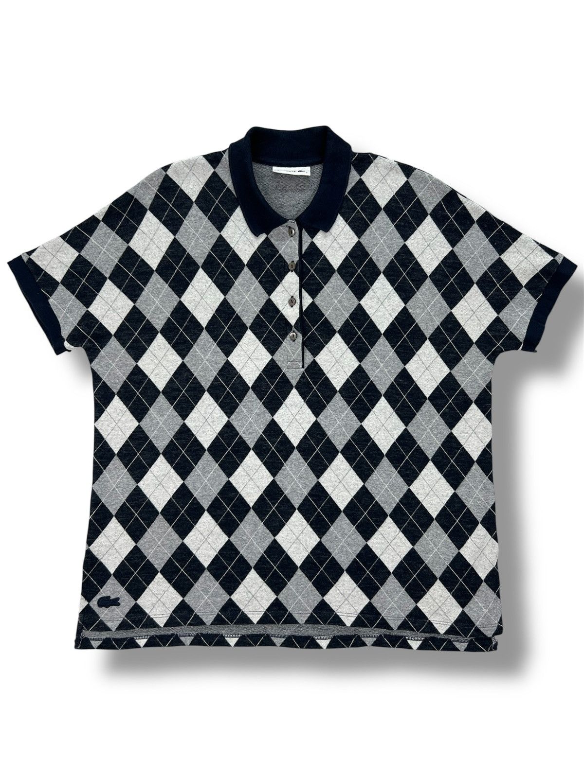 Lacoste Lacoste Diamond Weave Polo Shirt Size S / US 4 / IT 40 - 1 Thumbnail