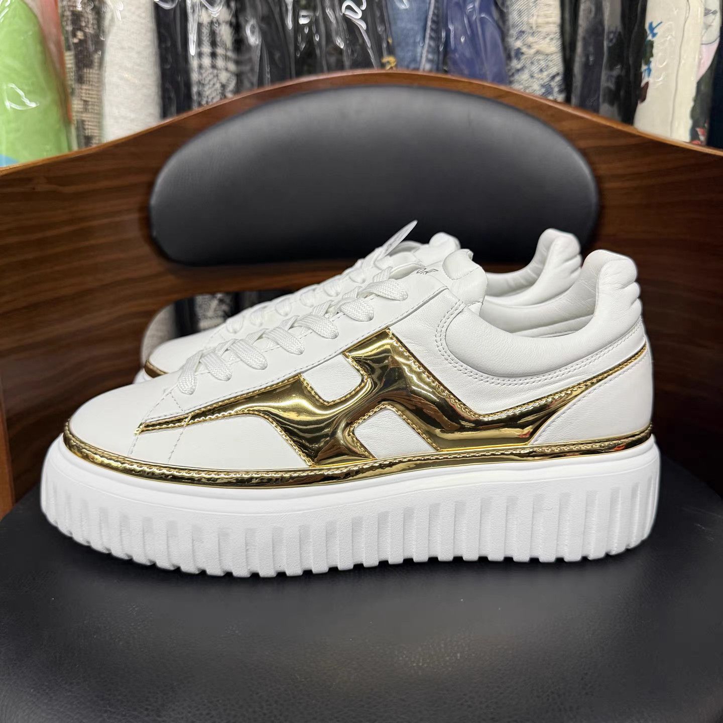 Hogan Hogan Platinum Platform Sneakers K15 Size US 6.5 / EU 39-40 - 6 Thumbnail