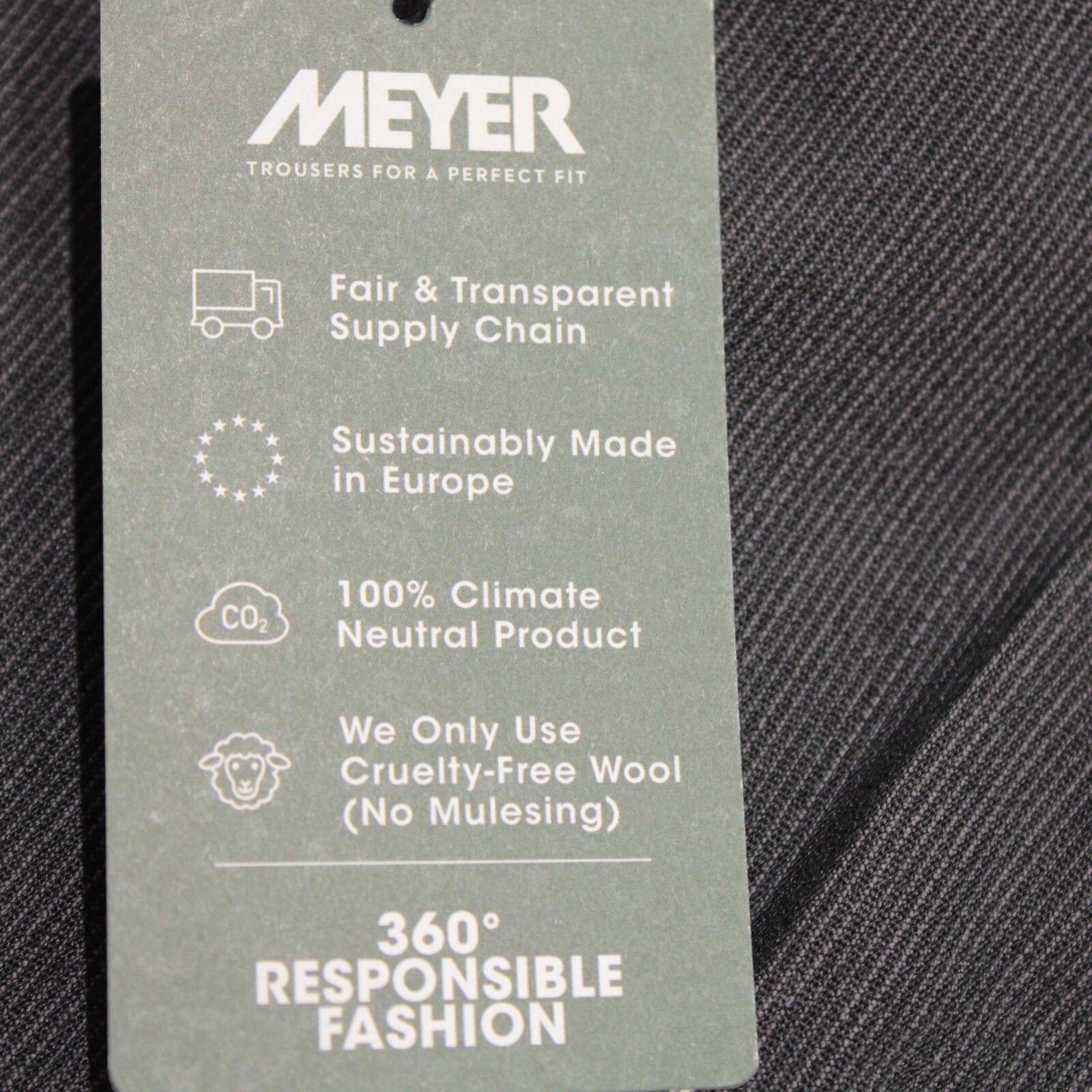 Other Meyer New with tags Dress Pants Size 34 US In Gray Size US 34 / EU 50 - 7 Thumbnail
