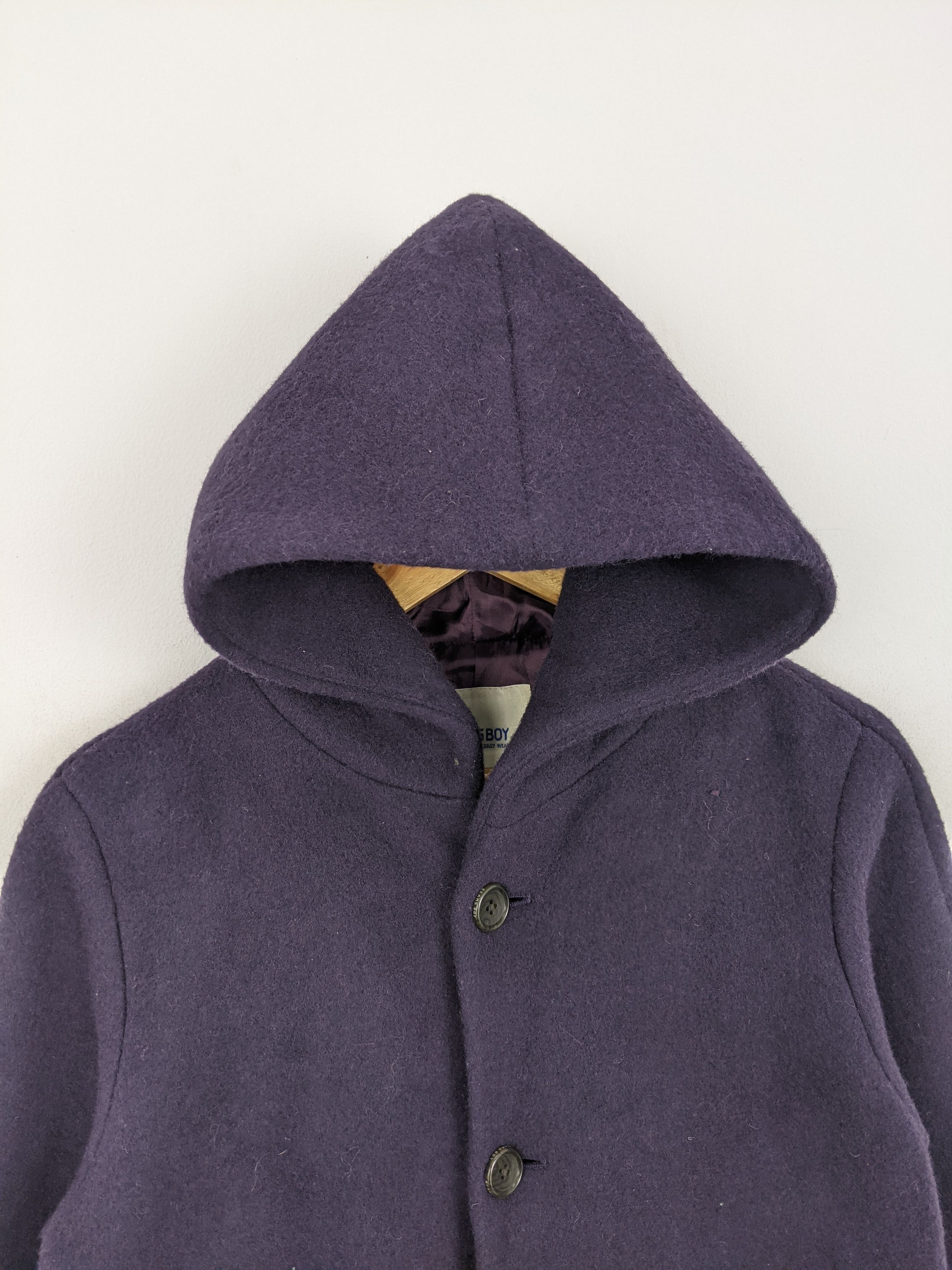 Beams Plus Vintage Beams Boy Wool Button Up Long Jacket MJ0122Z Size US S / EU 44-46 / 1 - 2 Thumbnail