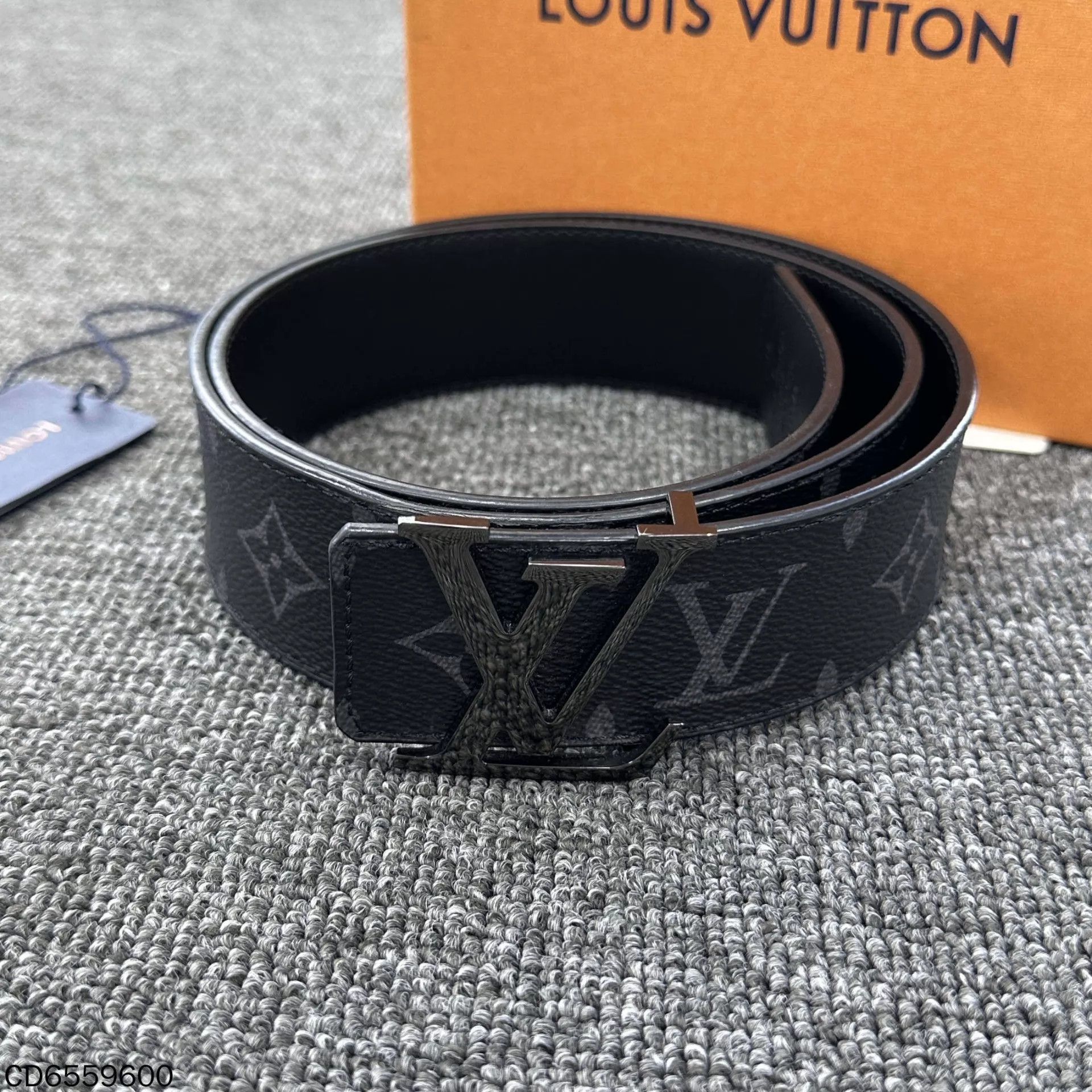Louis Vuitton LV Monogram Black 99 New Waist Belt Size ONE SIZE - 1 Thumbnail
