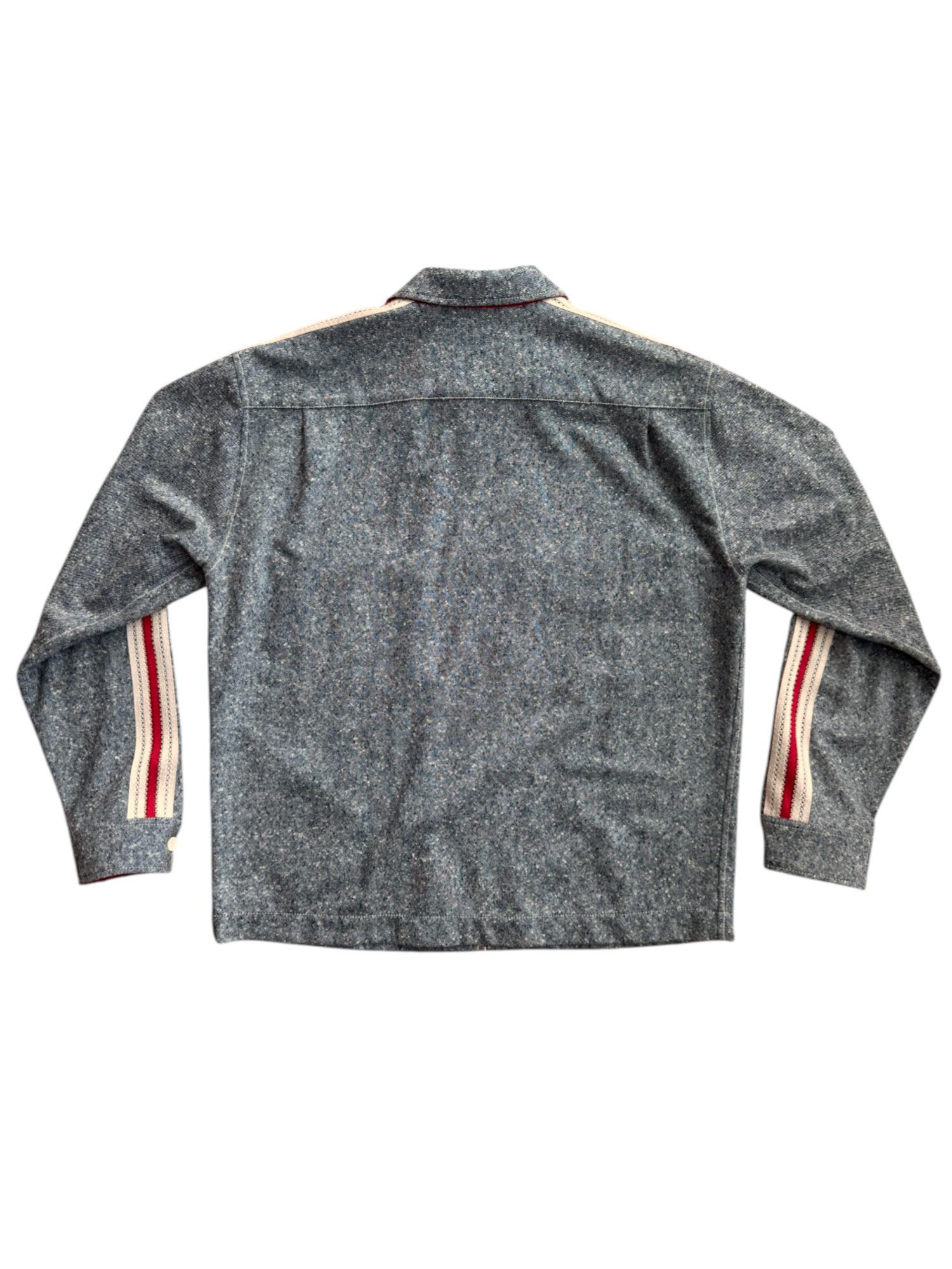 Wales Bonner Grey Charlie Zipped Jacket Size US L / EU 52-54 / 3 - 6 Thumbnail