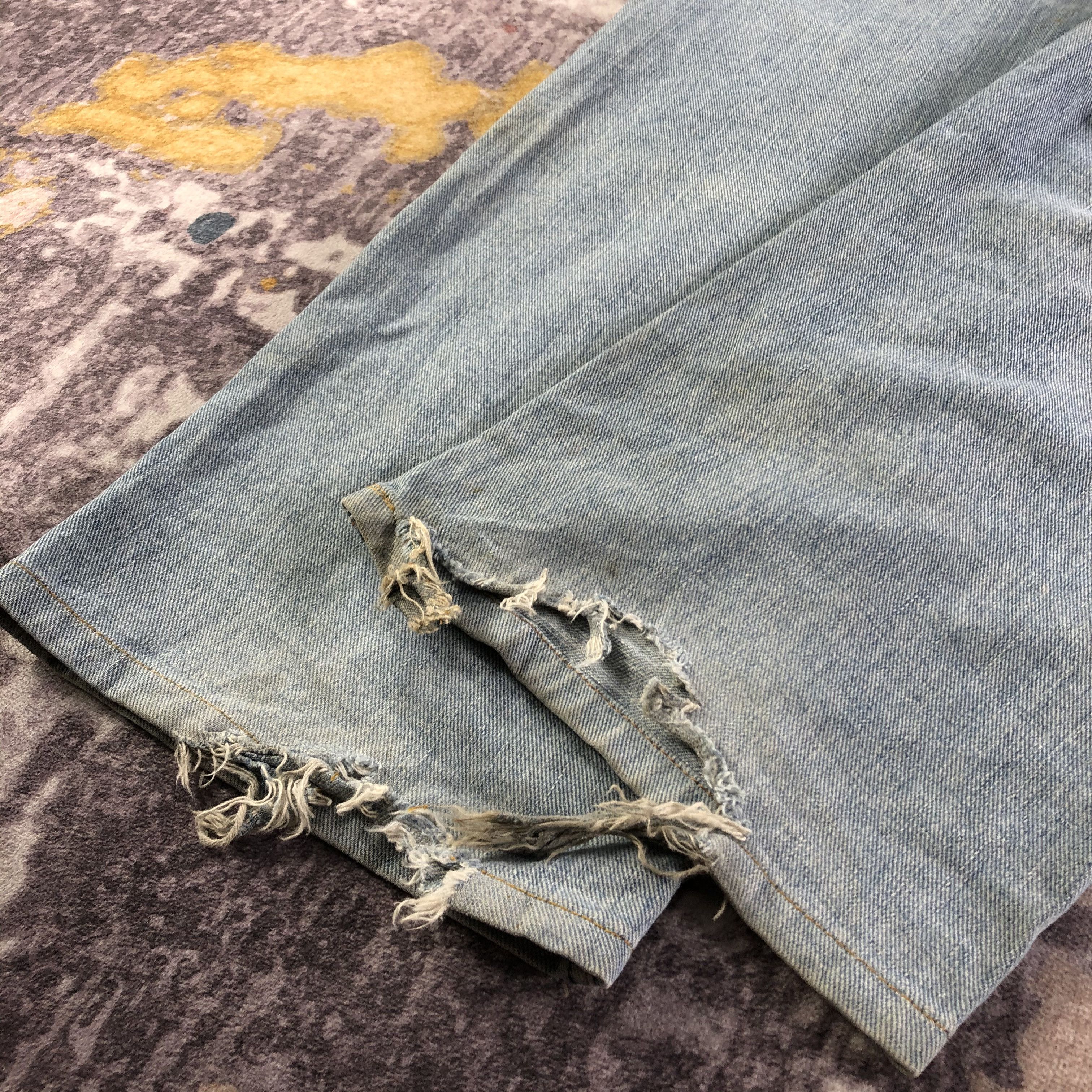 Lee Vintage Light Wash Lee Selvedge Jeans-JM3670 Size US 35 - 7 Thumbnail