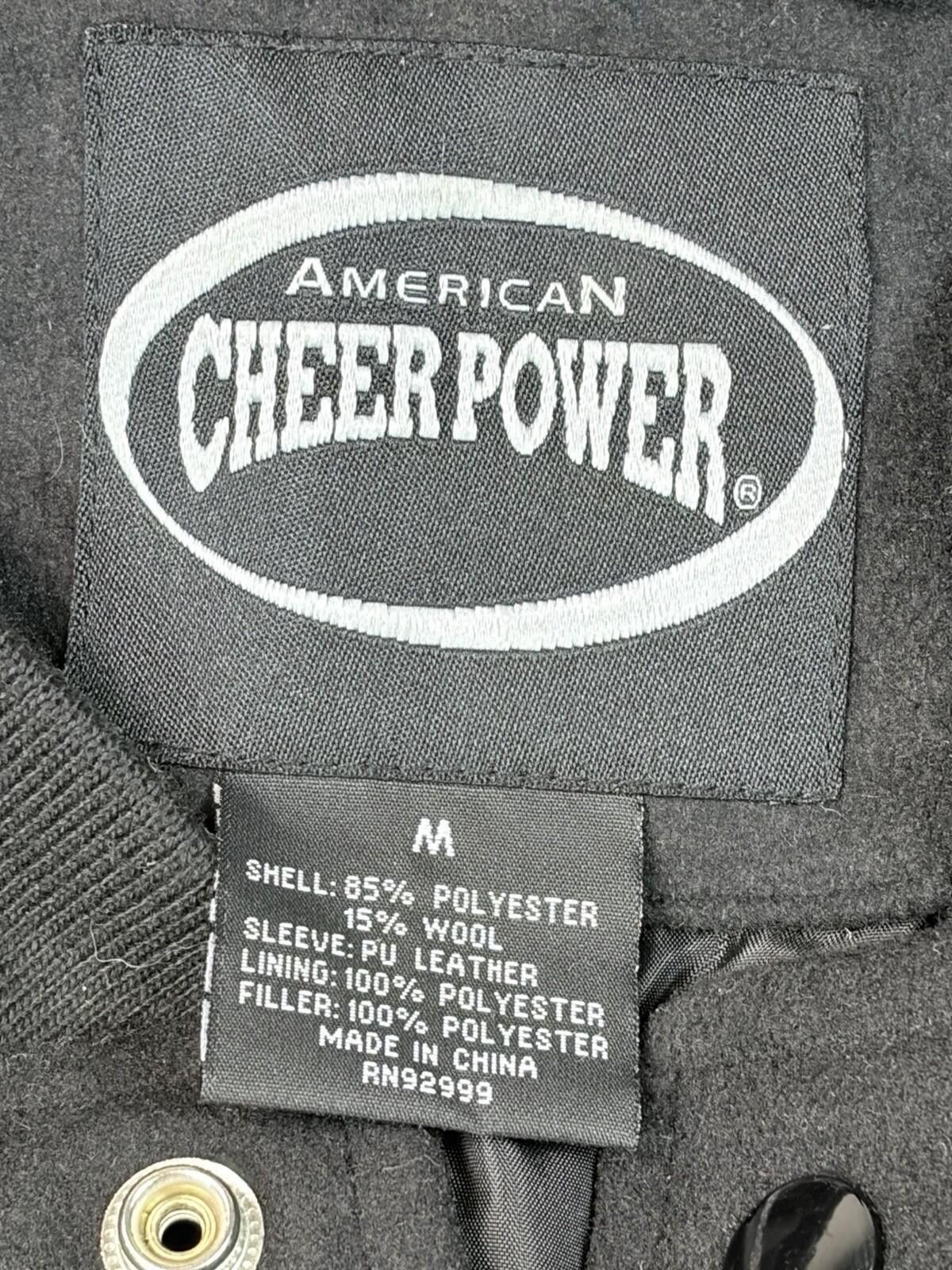 Flight Club American Cheer Power Vintage Bomber Jacket Size M Size US M / EU 48-50 / 2 - 5 Thumbnail