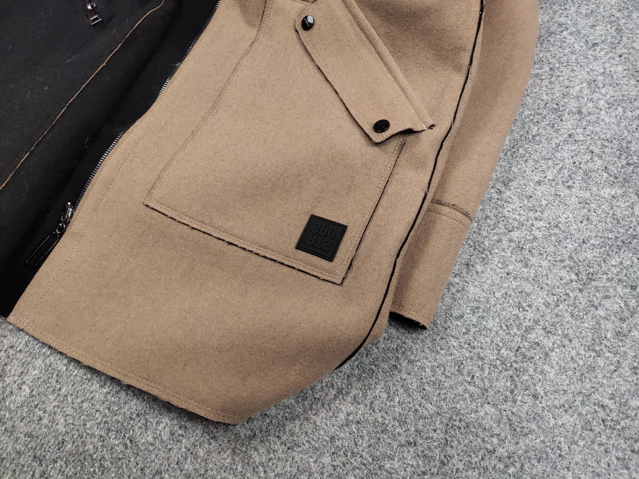 Other Marc Cain Design Reversible Coat Hooded Classic Jacket Size XL / US 12-14 / IT 48-50 - 8 Thumbnail