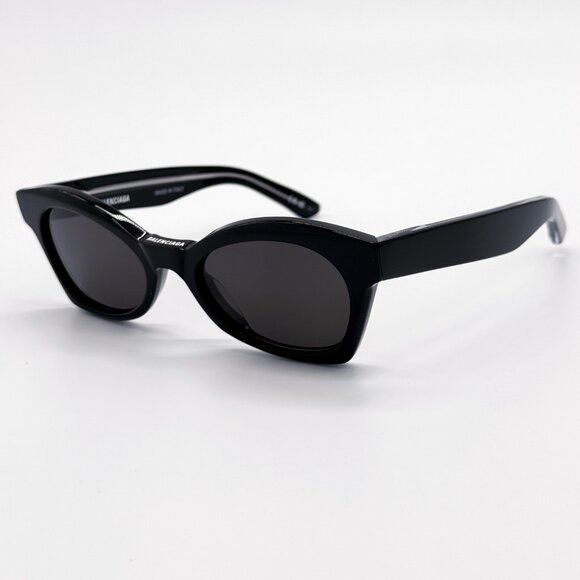 Balenciaga NEW BALENCIAGA BB0230S 001 BLACK CAT EYE WOMEN SUNGLASSES BA Size ONE SIZE - 3 Thumbnail