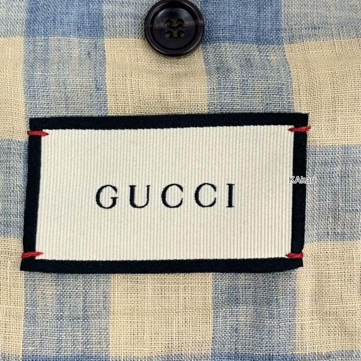 Gucci Gucci Blue Logo Embroidered Denim Jacket Size US L / EU 52-54 / 3 - 5 Thumbnail