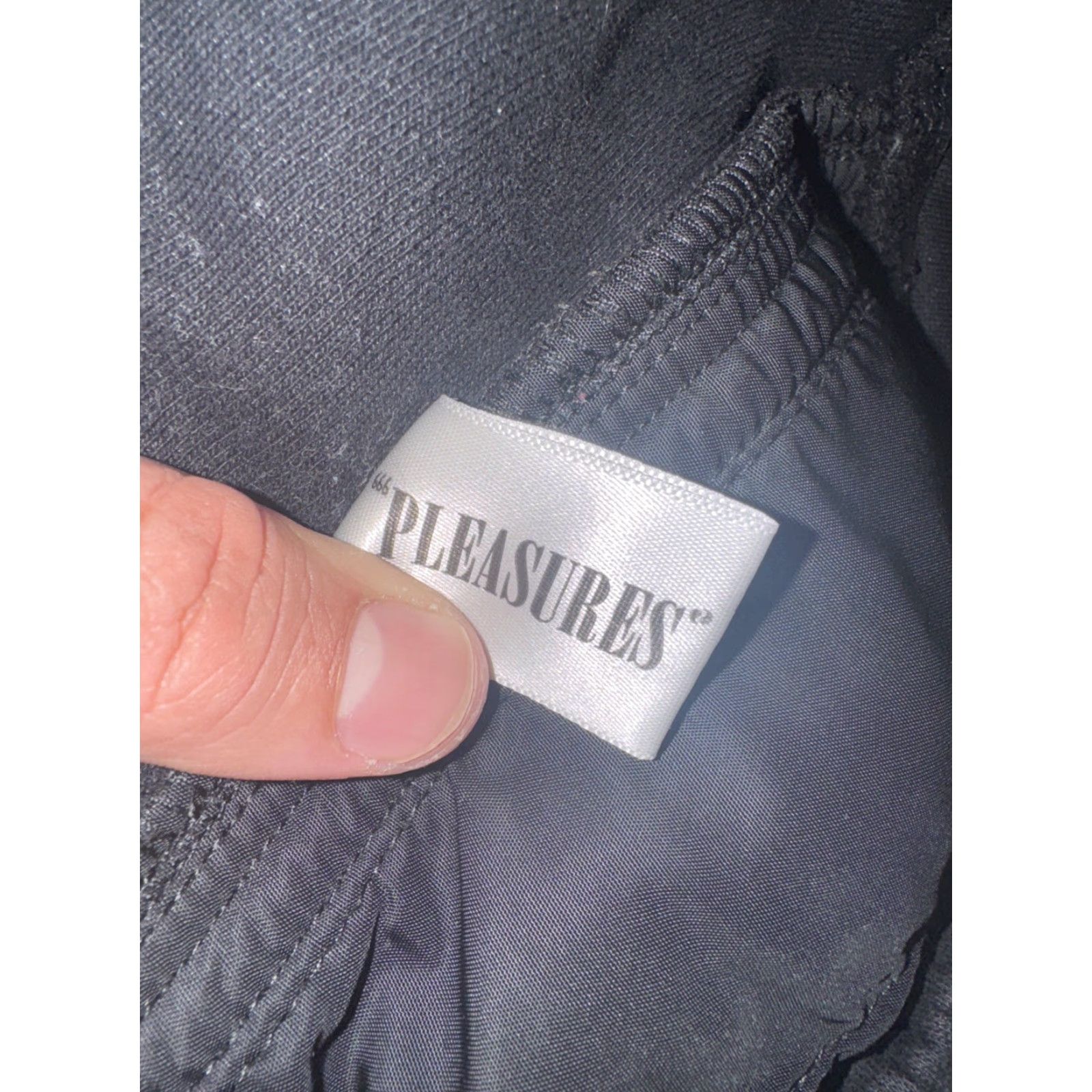 Pleasures Pleasures Sweatpants Fleece-Lined Black XX-Large 38x32 Embroidered Logo Streetwear Relaxed Mens Pants Size US 39 - 6 Thumbnail