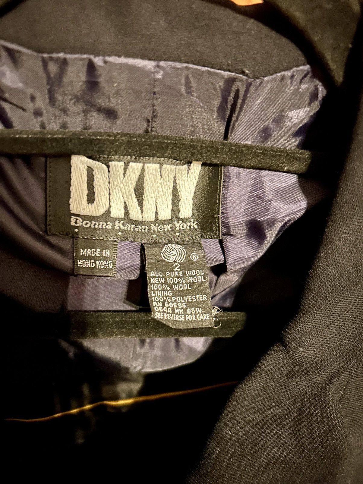 DKNY DKNY VINTAGE BLUE SUIT Size XS / US 0-2 / IT 36-38 - 14 Thumbnail