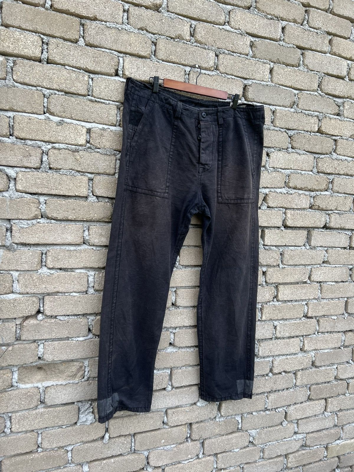 Japanese Brand Core Fighter Co Cargo Pants Waist 39" Size US 39 - 3 Thumbnail