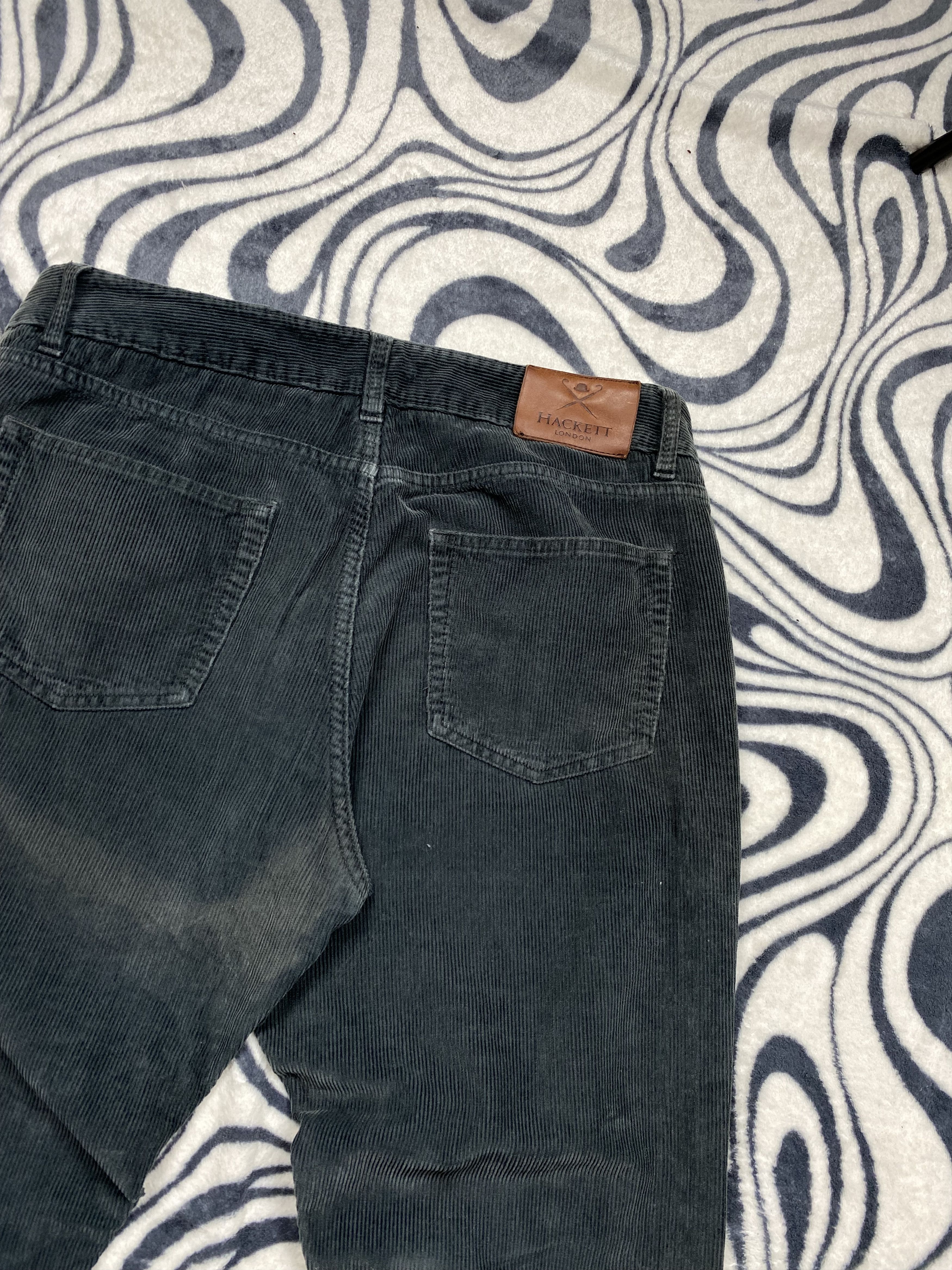Hackett Hackett Vintage Mens Corduroy Pants Y2K Size US 34 / EU 50 - 8 Thumbnail