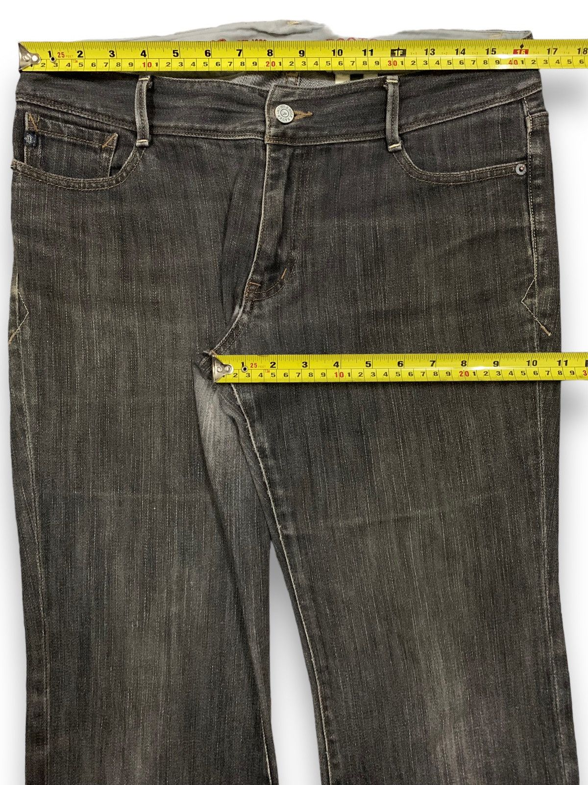 Eddie Bauer Vintage Y2K Eddie Bauer Faded Washed Flare Bootcut Jeans Size US 33 - 13 Thumbnail