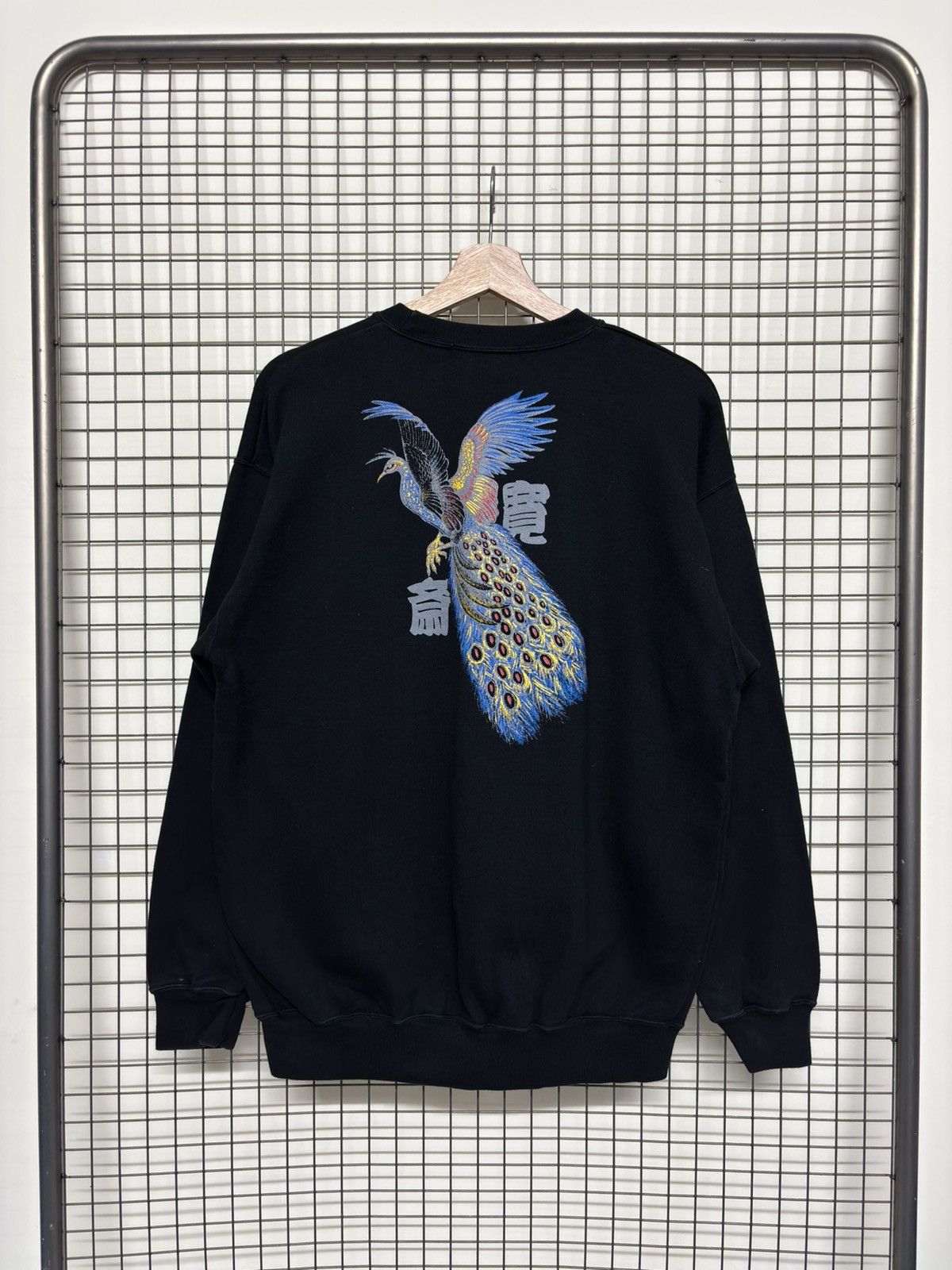 Kansai Yamamoto 🚨FINAL DROP🚨Vintage Kansai Man Peacock Sweatshirt Size US L / EU 52-54 / 3 - 2 Thumbnail