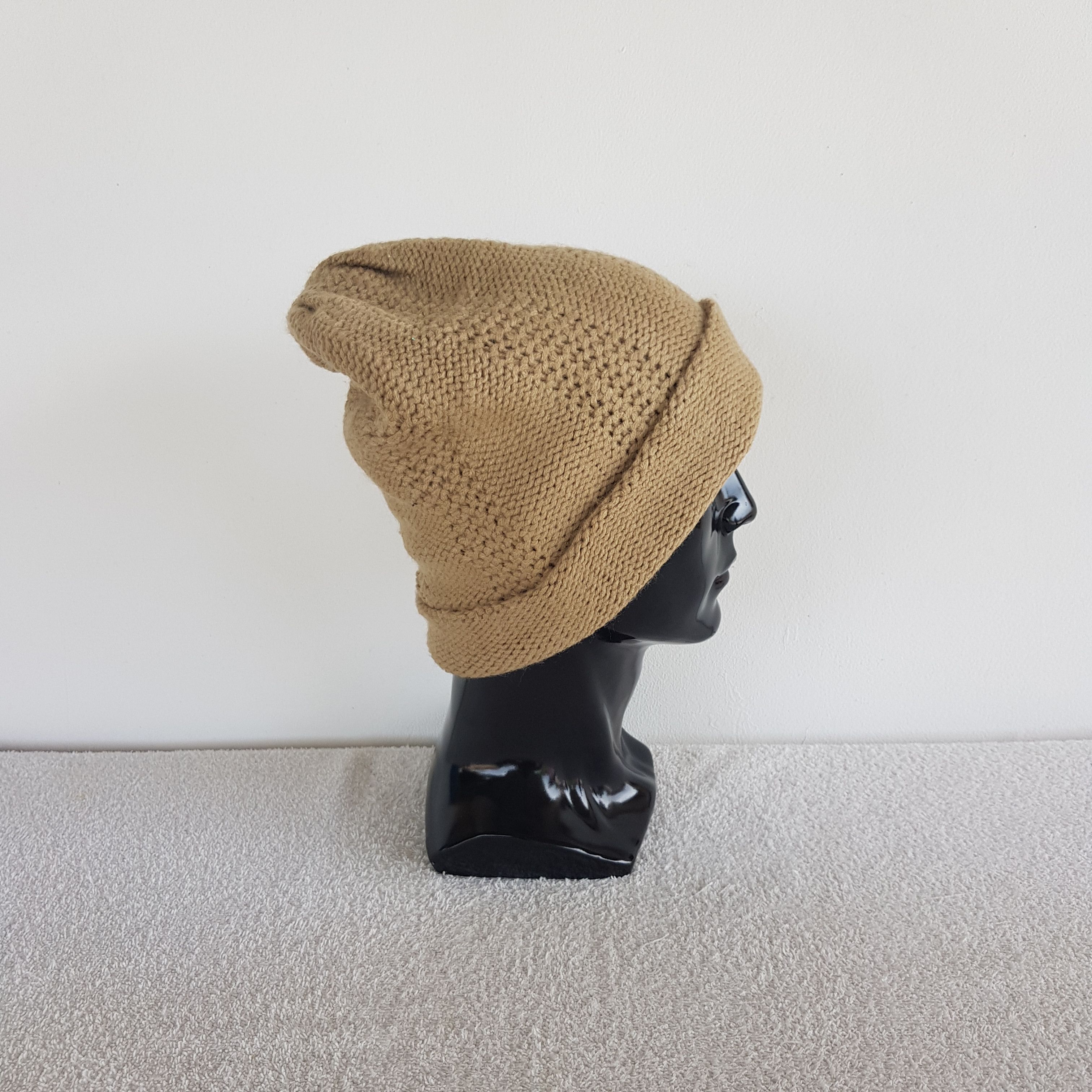 Other Vintage Japanese Beanie Fair Isle Ribbed Knit Snow Caps Hats Size ONE SIZE - 3 Thumbnail