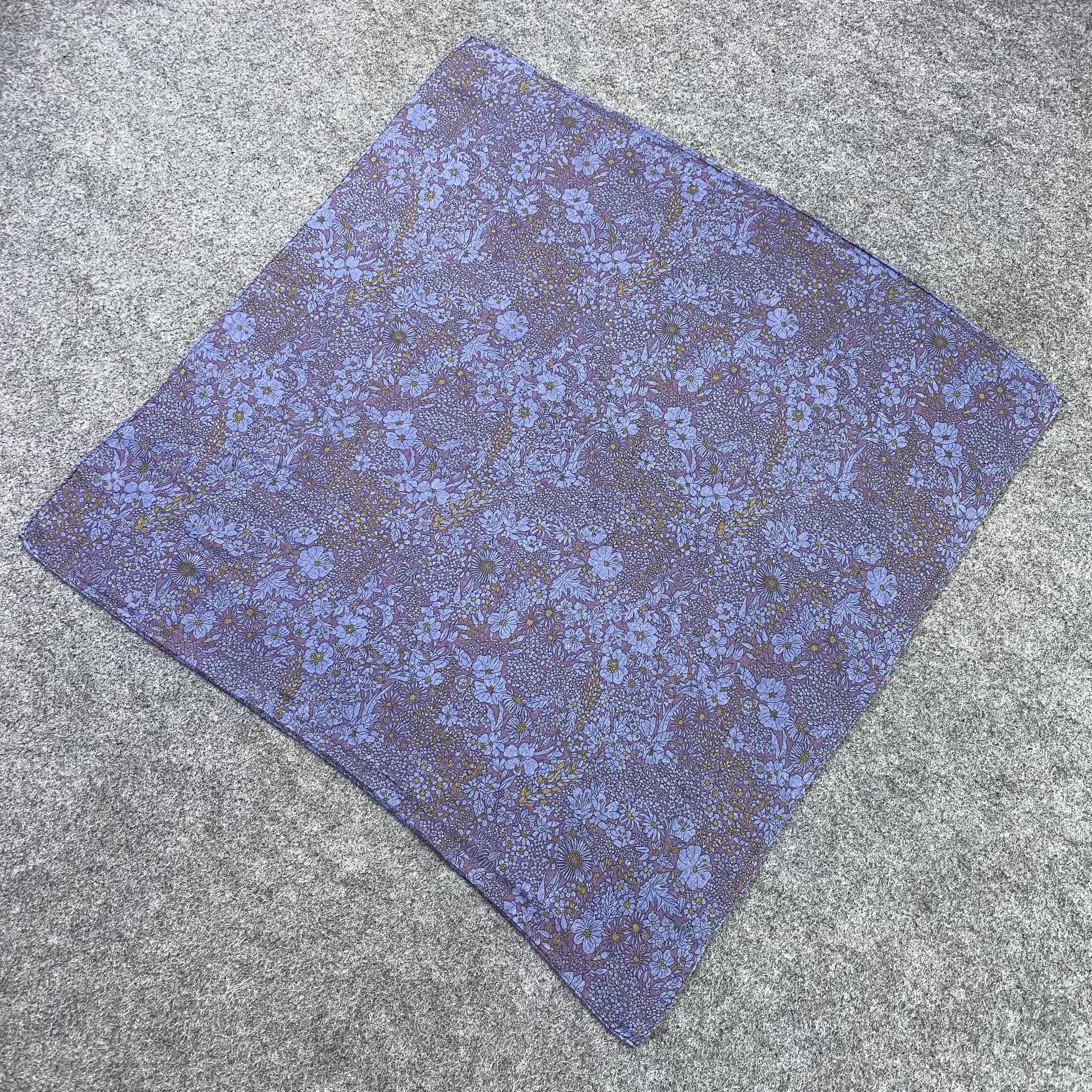 Liberty × Vintage Liberty Floral Handkerchief / Bandana / Neckerchief-B850 Size ONE SIZE - 4 Thumbnail