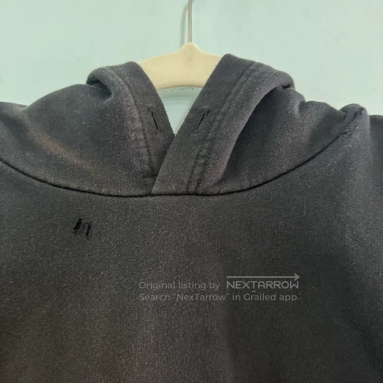 Balenciaga Balenciaga Black Hooded Sweatshirt Size US S / EU 44-46 / 1 - 5 Thumbnail