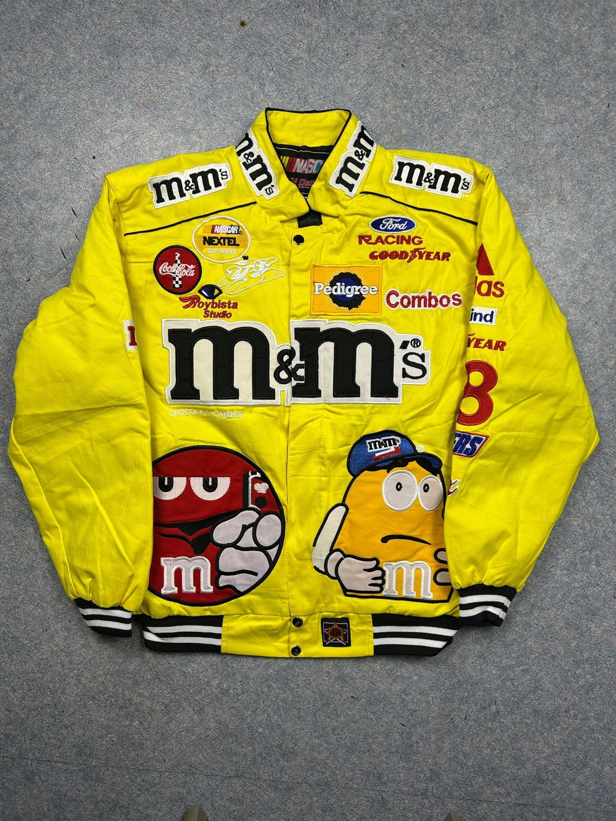NASCAR Nascar Racing M&M’s 2005 Yellow Bomber Size US L / EU 52-54 / 3 - 1 Thumbnail