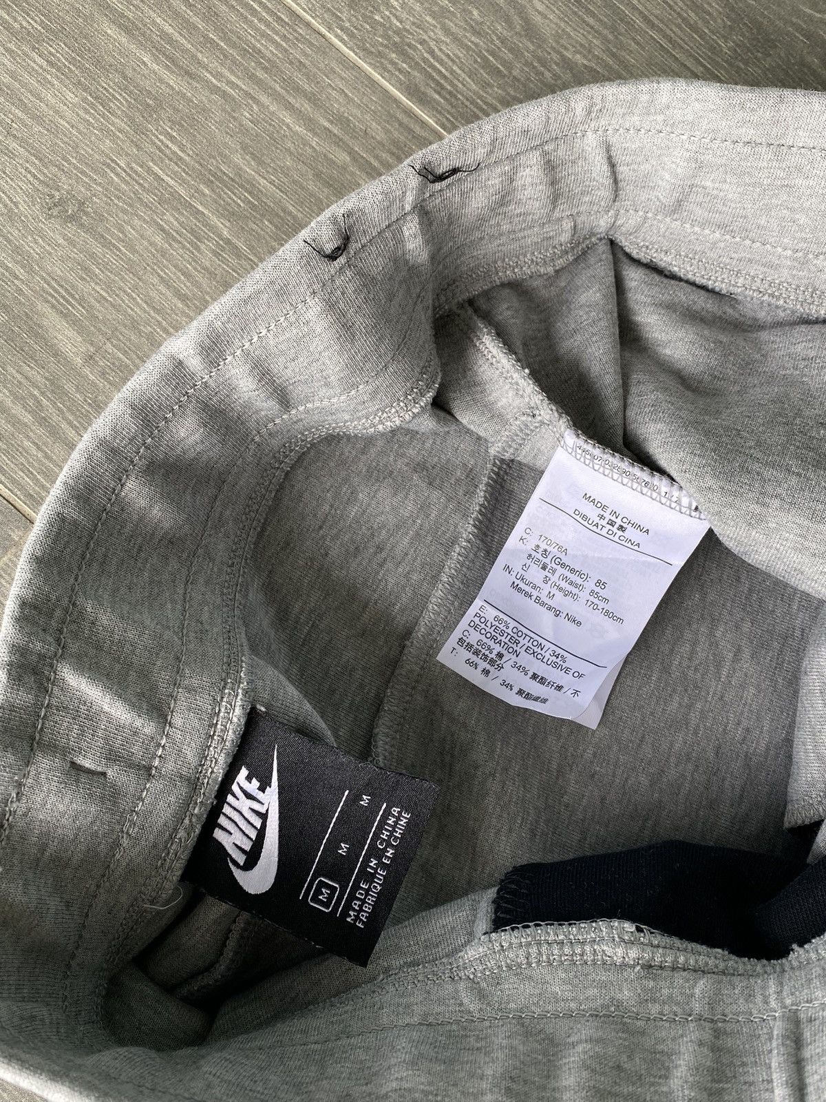 Nike Grey Nike Tech Fleece Joggers Size US 32 / EU 48 - 7 Thumbnail
