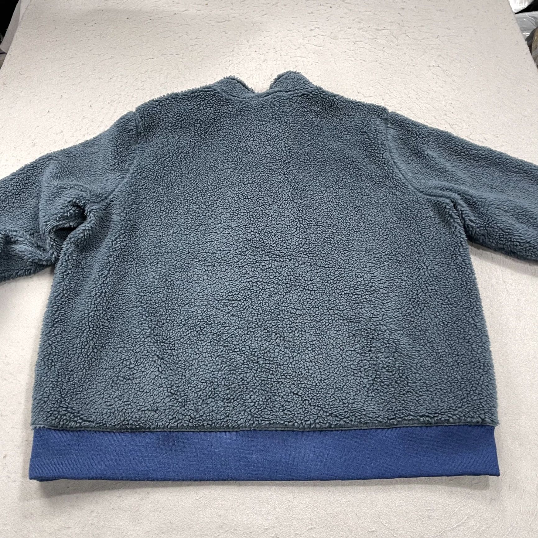 Vintage VINTAGE not applicable; use LL Bean Jacket Mens 3XL Blue Sherpa Fleece Full Zip Winter Bomber Jacket Mens Regular Blue 3XL Outdoor Classic Size US XXL / EU 58 / 5 - 6 Thumbnail
